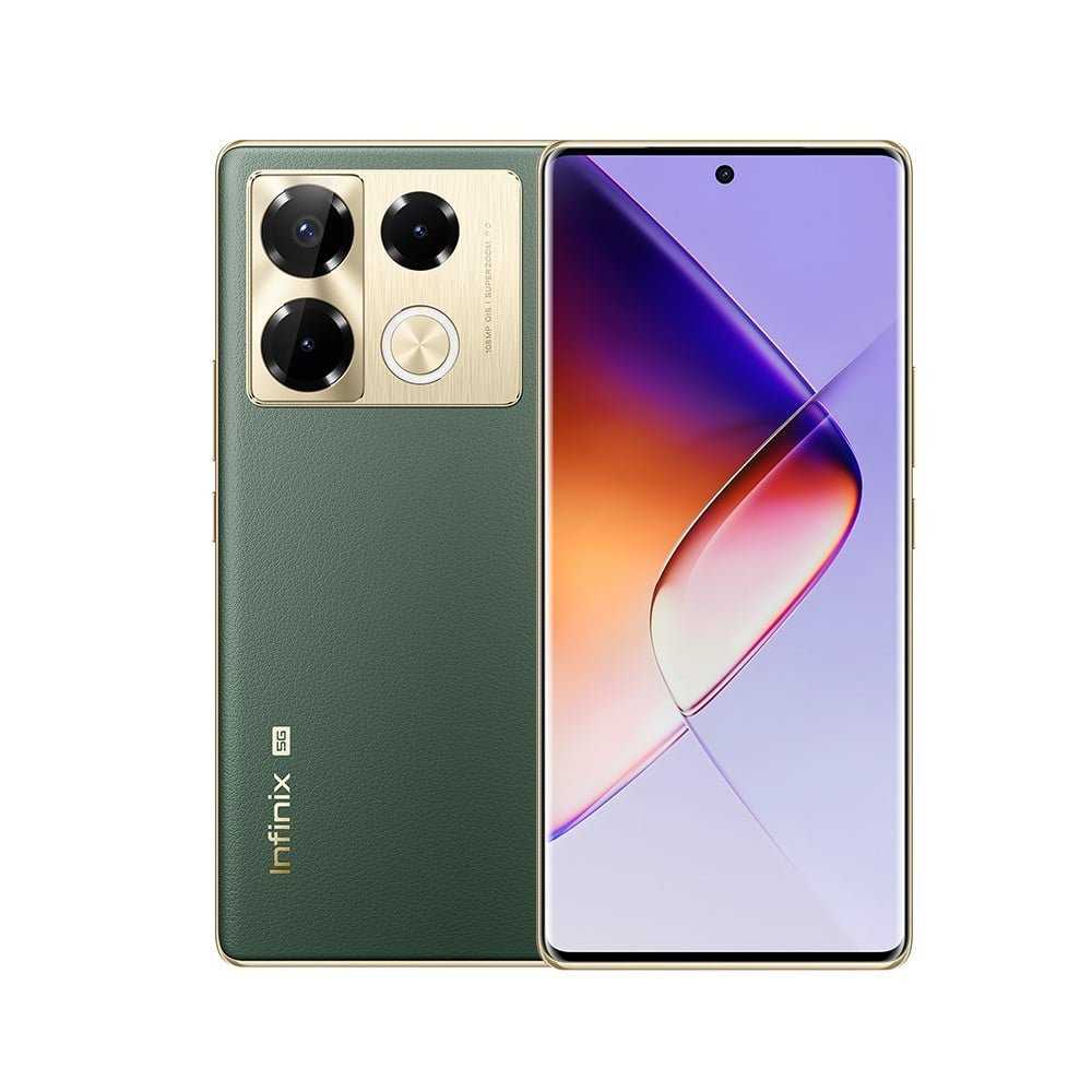 Infinix Note 40 Pro+ 5G 12/256GB สี Green หน้าจอ 6.78นิ้ว แบตเตอรี่ 4,600mAh สินค้าพร้อมส่ง