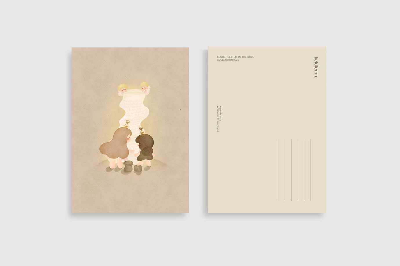 For the One Who Waits - Postcard