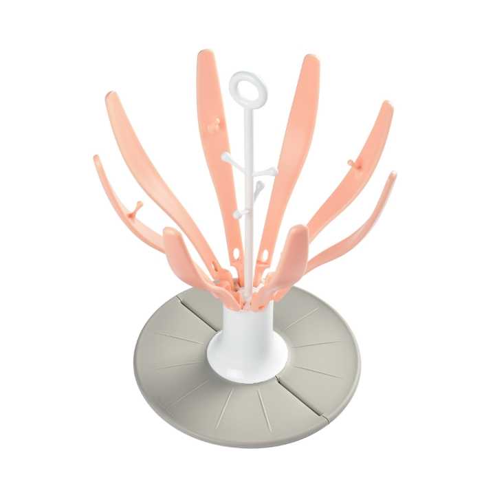 ที่ตากขวดนม Flower foldable drying rack - NUDE