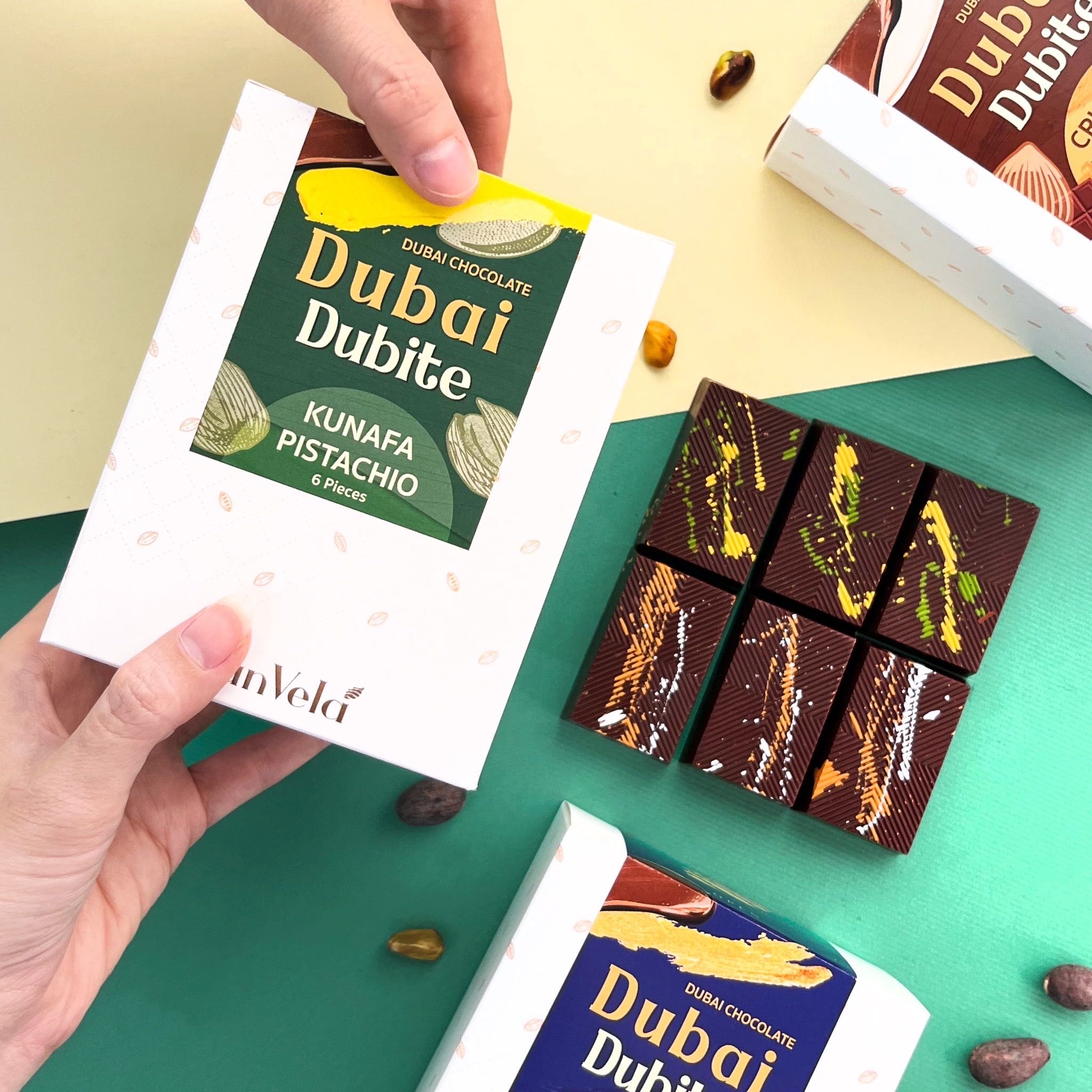 Dubai Chocolate: Kunafa Pistachio