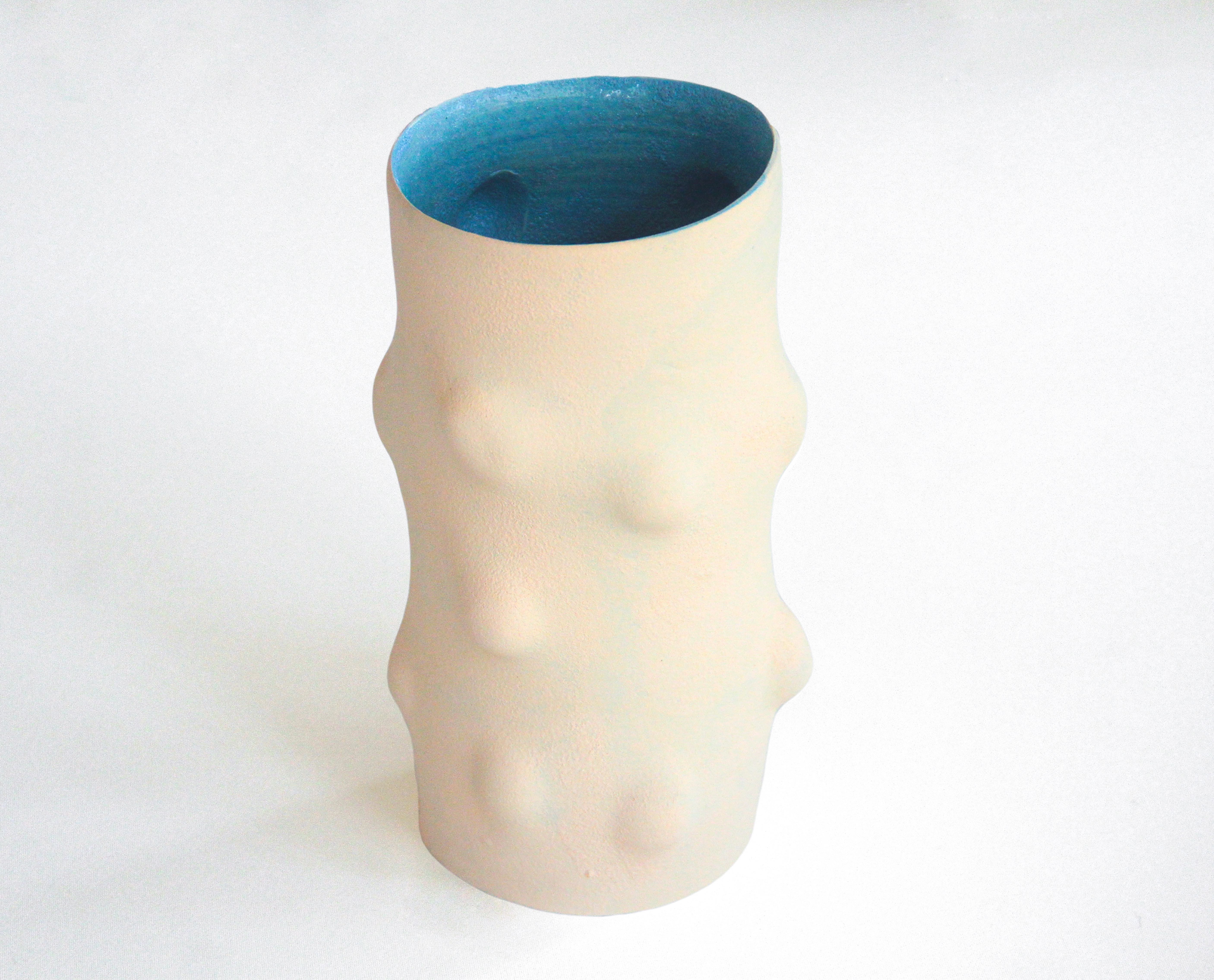 Double Cream Bubble Vase
