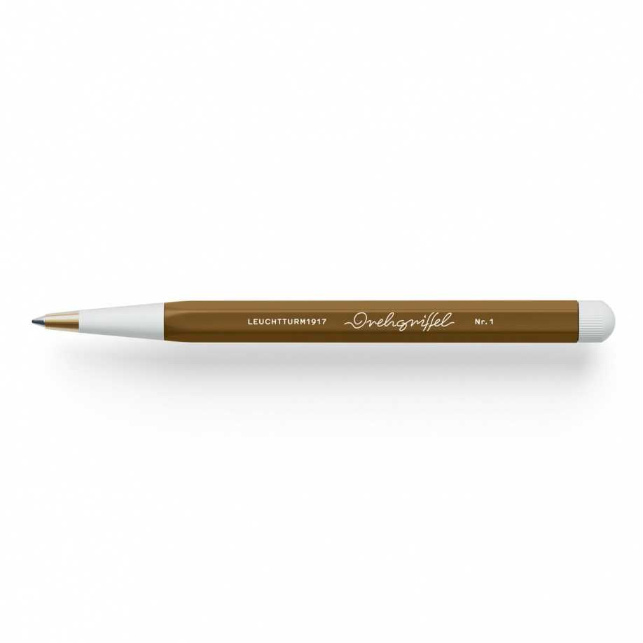 Leuchtturm1917 Drehgriffel Nr.1 Twist Pen Medium Ballpoint ปากกาลูกลื่นเดรกริฟเฟย์ ไส้สีน้ำเงิน