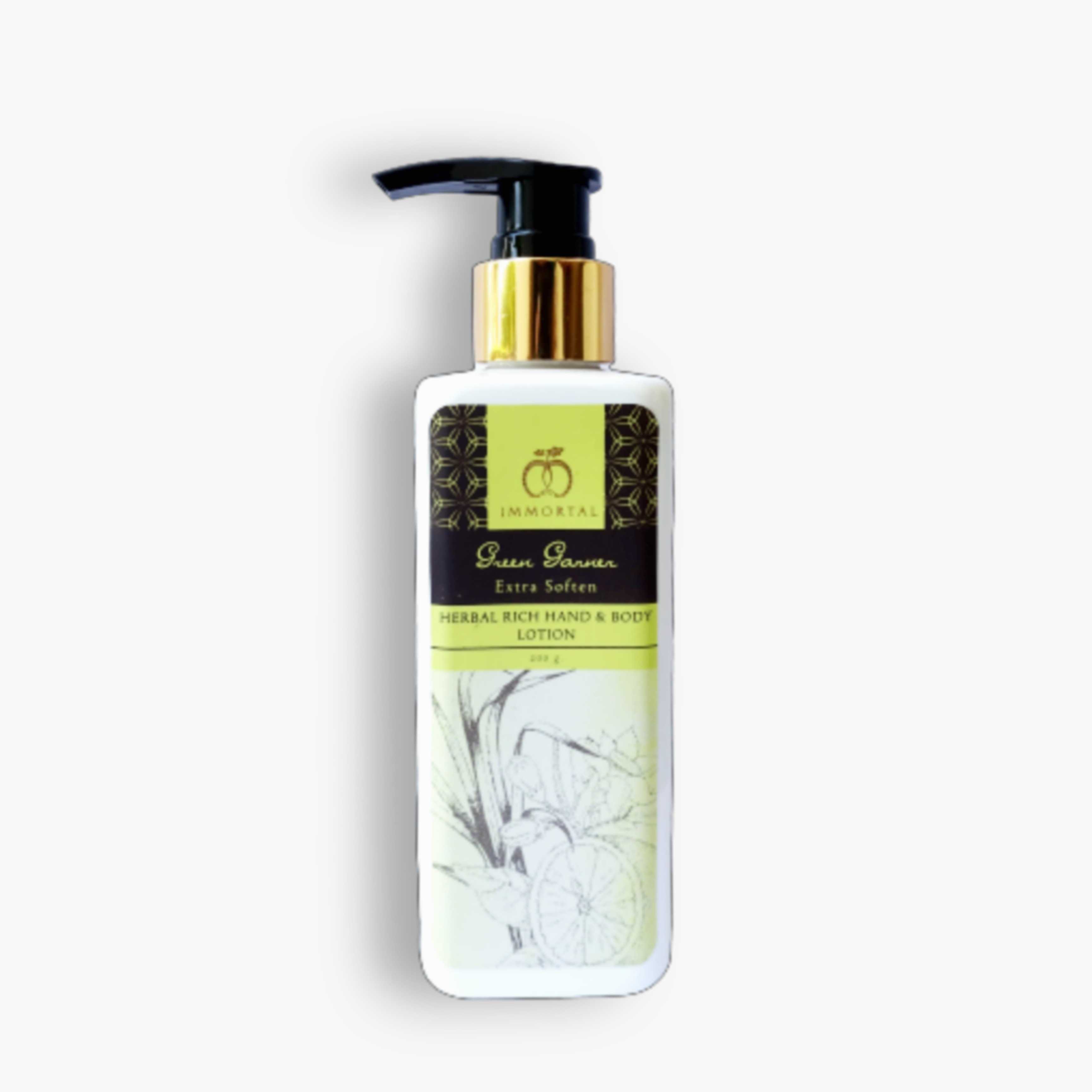 HERBAL HAND & BODY LOTION 200 G - GREEN GARNER