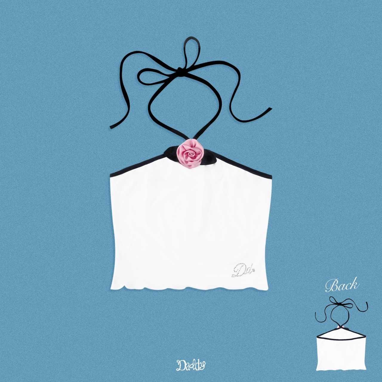 DADDY | Tudor Rose Tube Top เสื้อคล้องคอ สุดน่ารัก