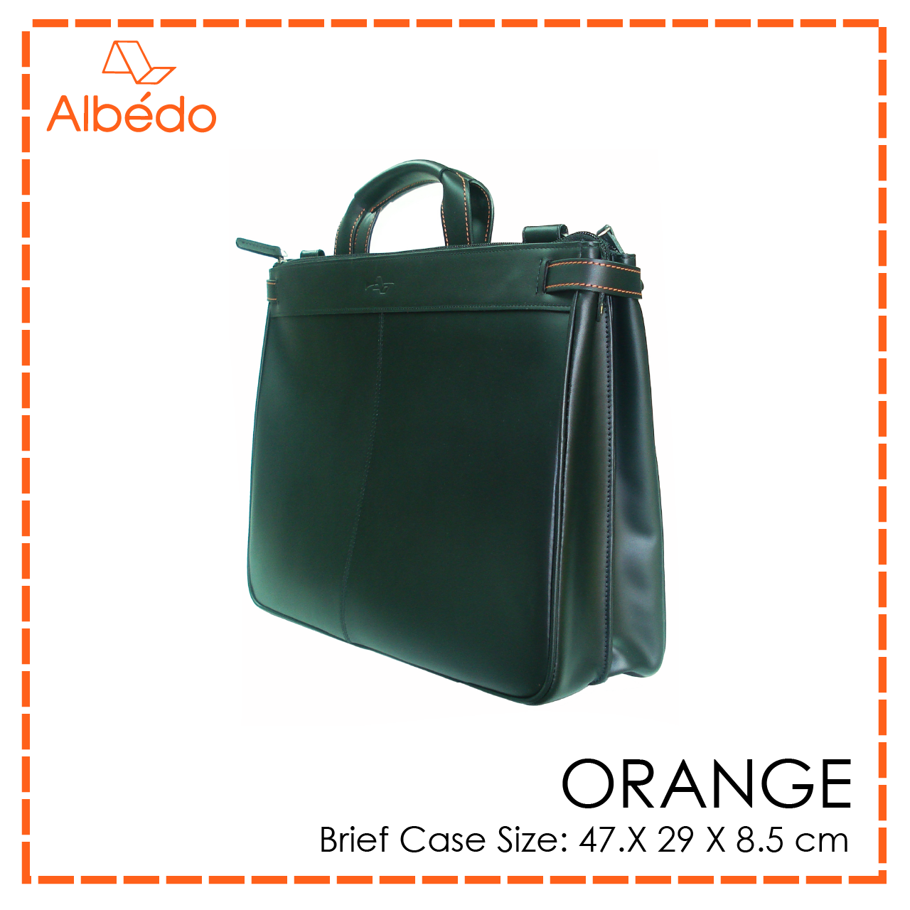 ORANGE BRIEF CASE-OR04099