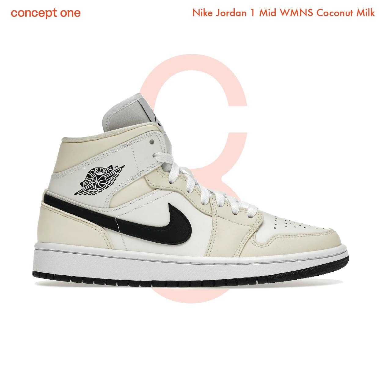 Nike Jordan 1 Mid WMNS Coconut Milk