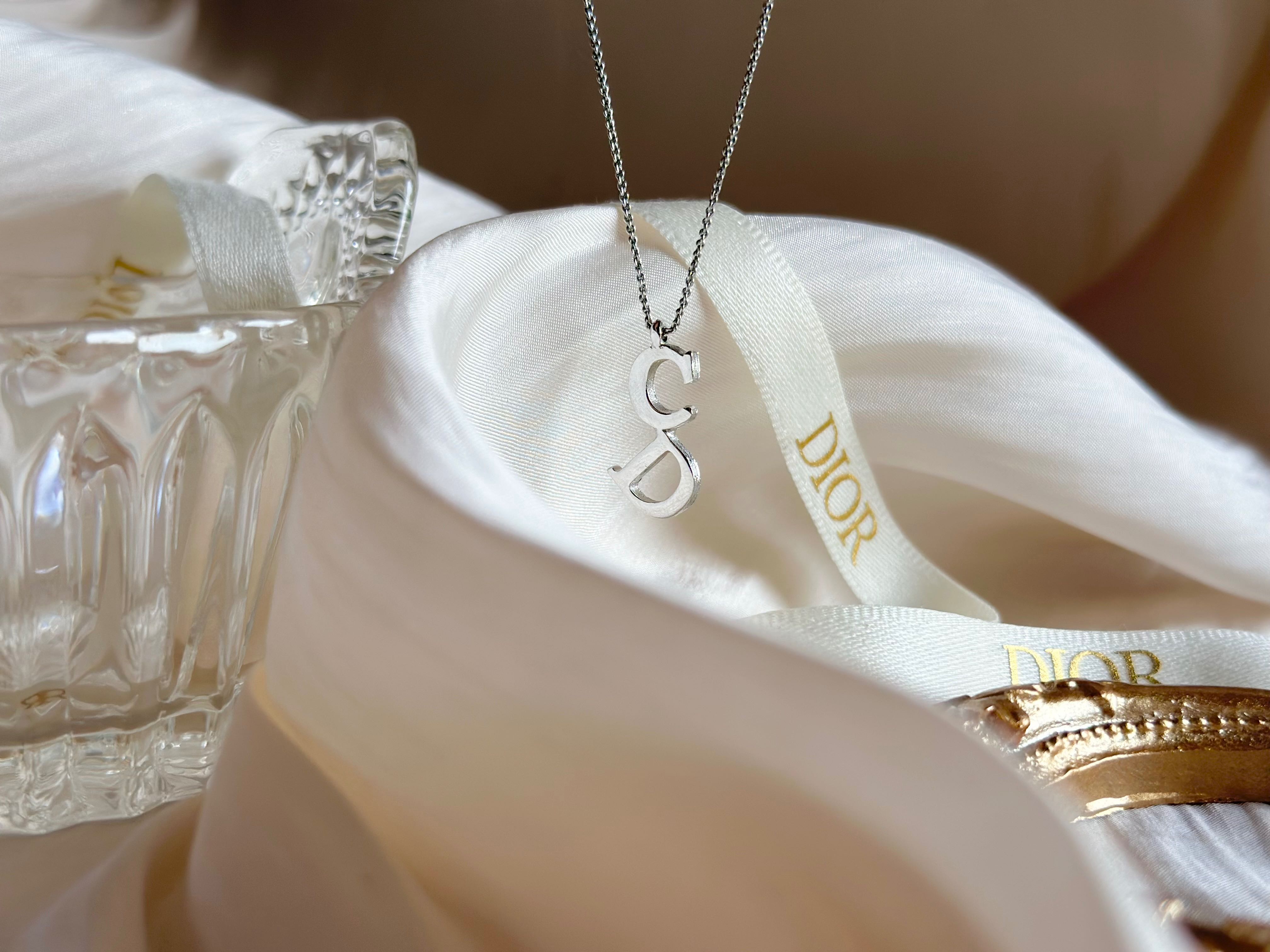 Dior cd vintage necklace 