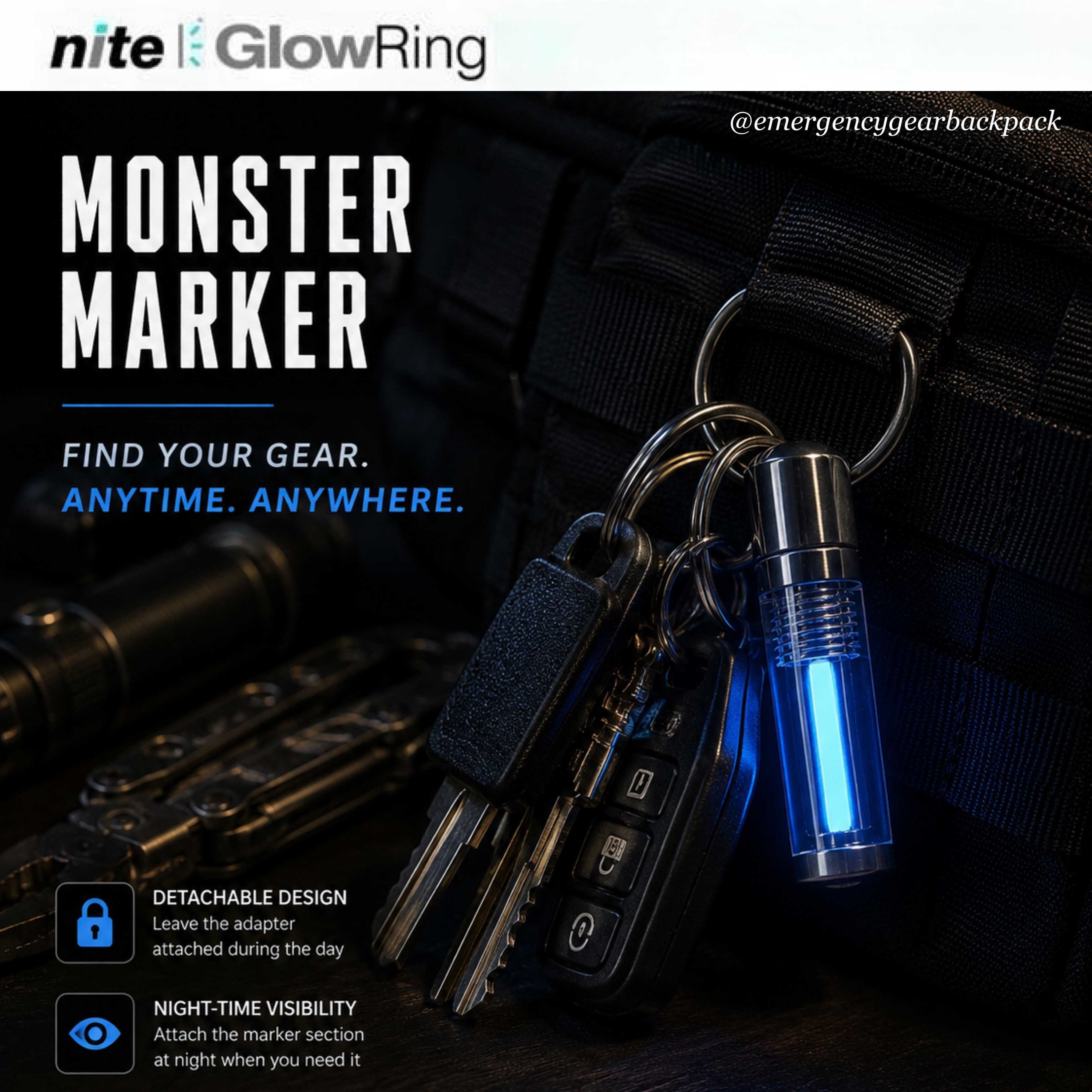 Nite GlowRing Monster Marker