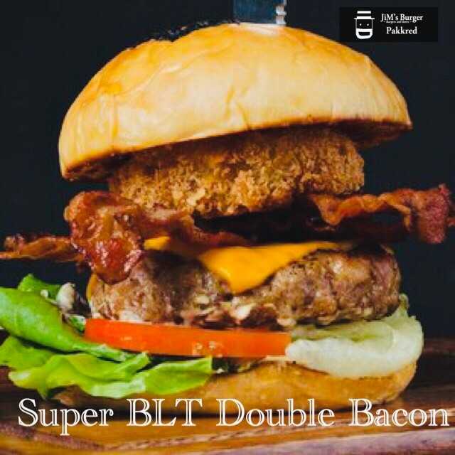 Super BLT Double Bacon Burger
