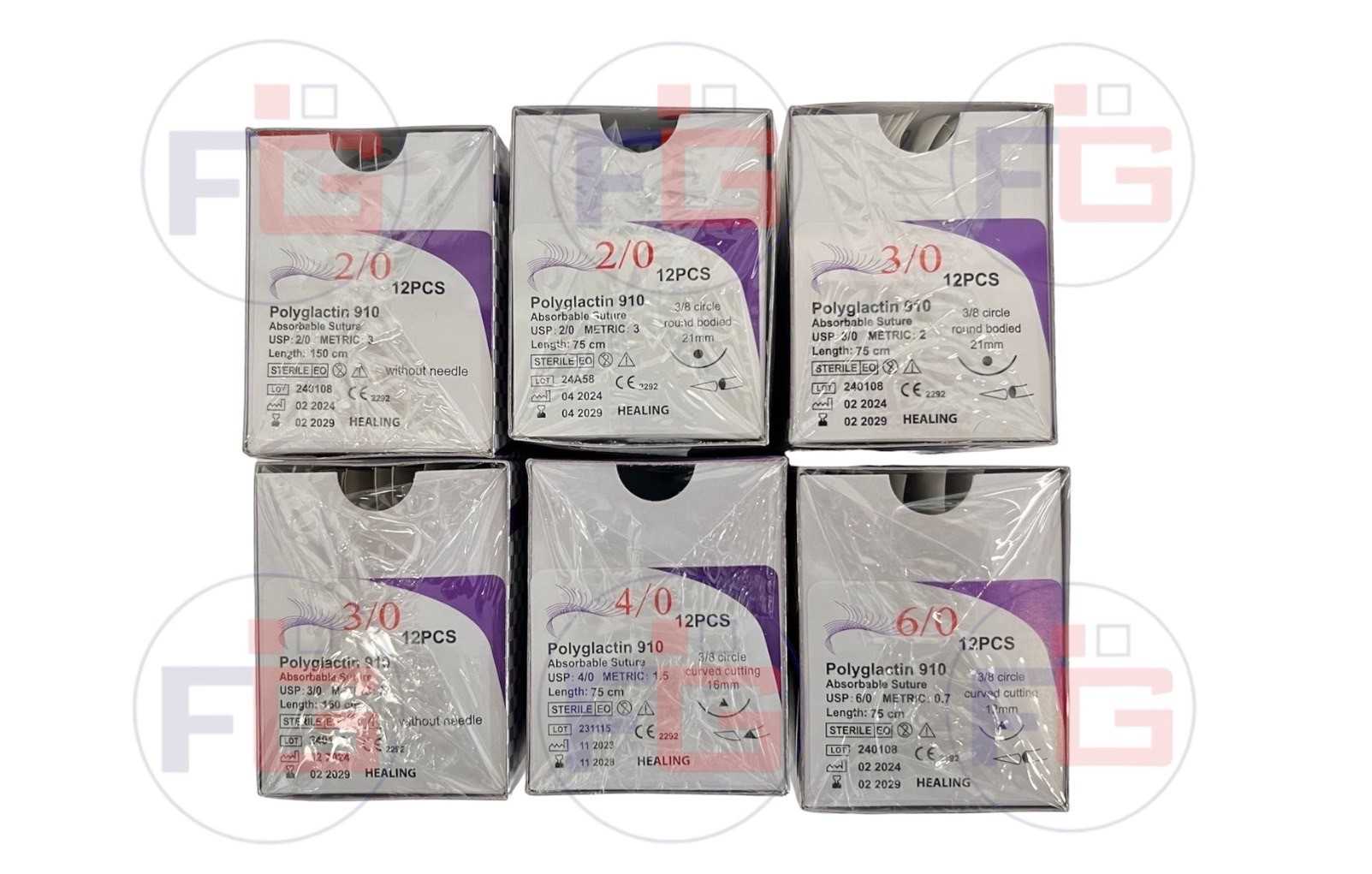 ไหม VICRYL HEAL ติดเข็ม และ ไม่ติดเข็ม