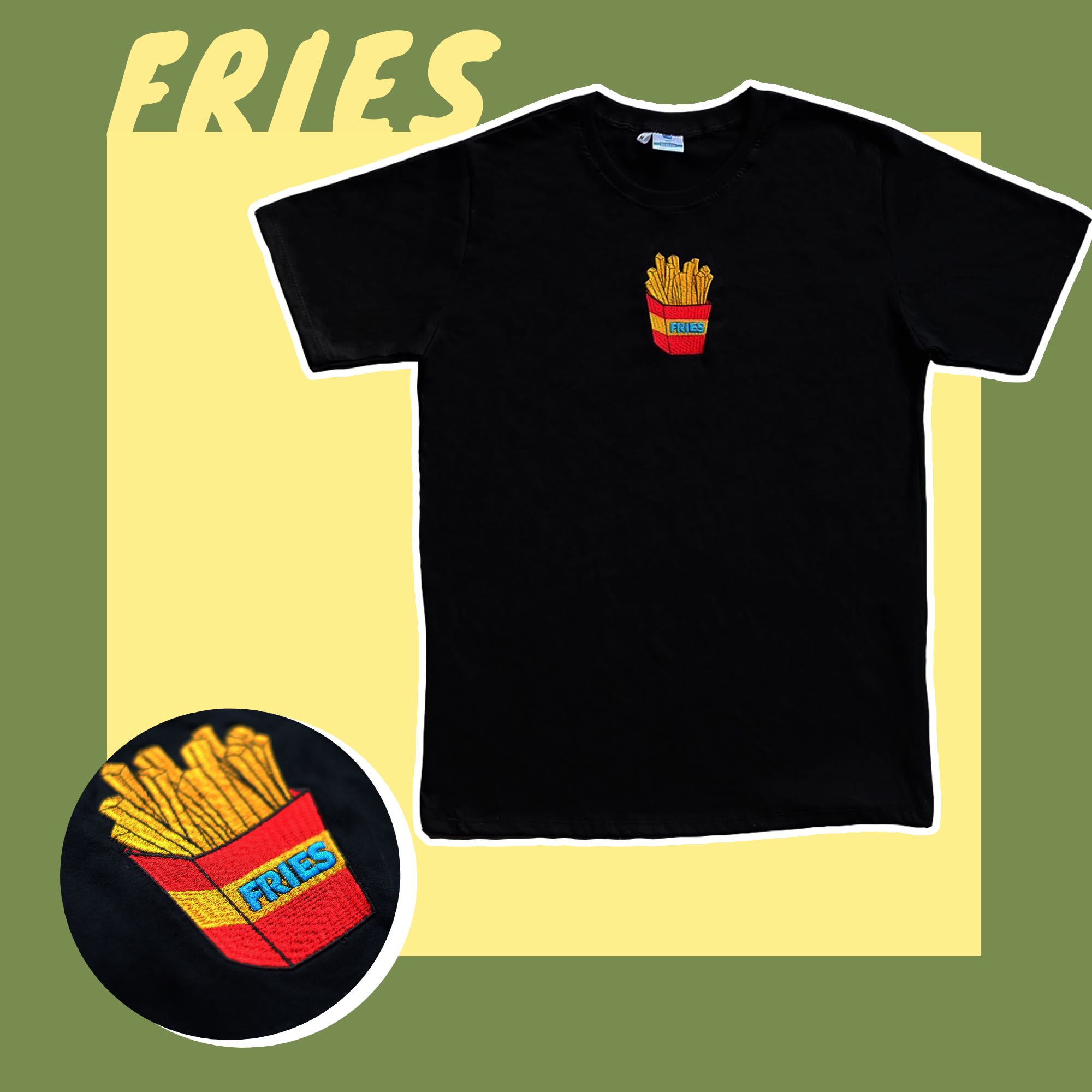JUNK FOOD T-SHIRT : FRIES
