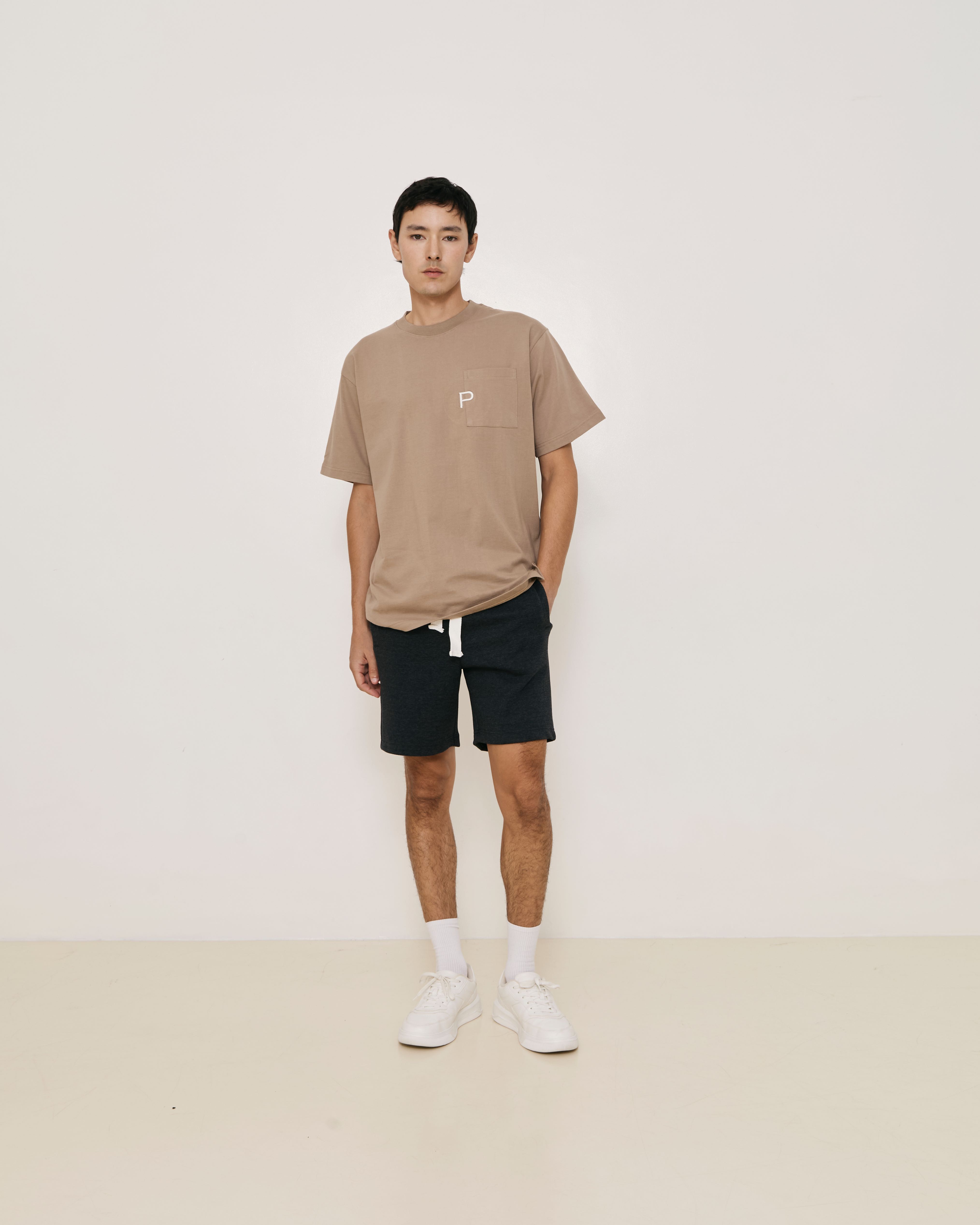 Essentials Track Shorts -Dark Grey