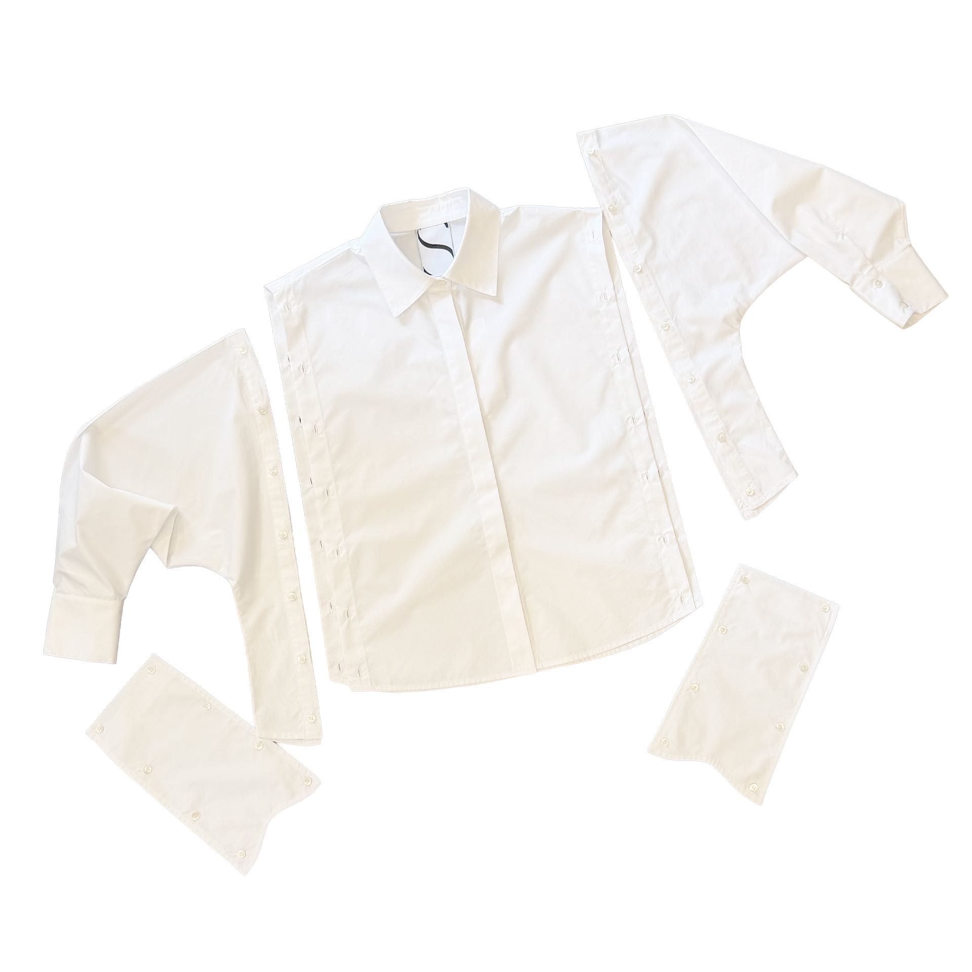 Kool Kate Detachable Sleeve Shirt