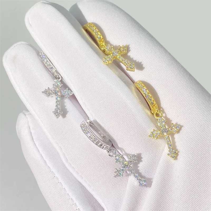 full cross earrings