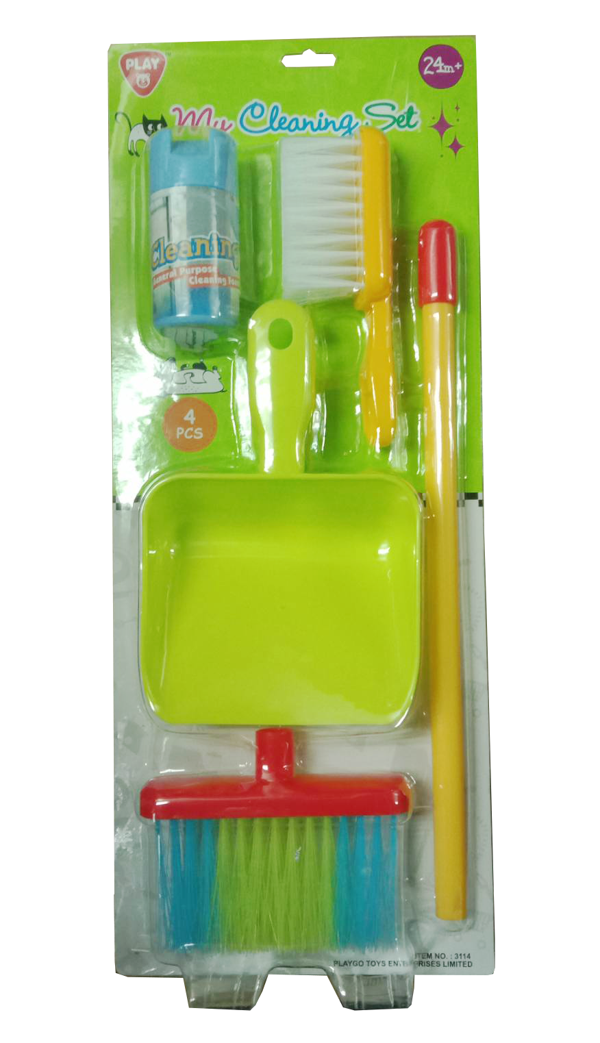 Playgo ของเล่นเสริมพัฒนาการ ชุดทำความสะอาด (PG-3114)