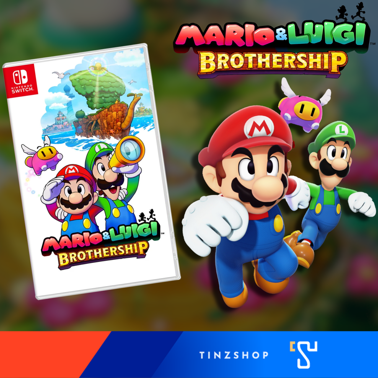 Nintendo Switch Game Mario & Luigi Brothership Zone Asia / English
