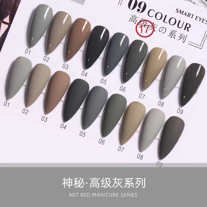 สี AI LA NUO โทนสีเทา ชุด17