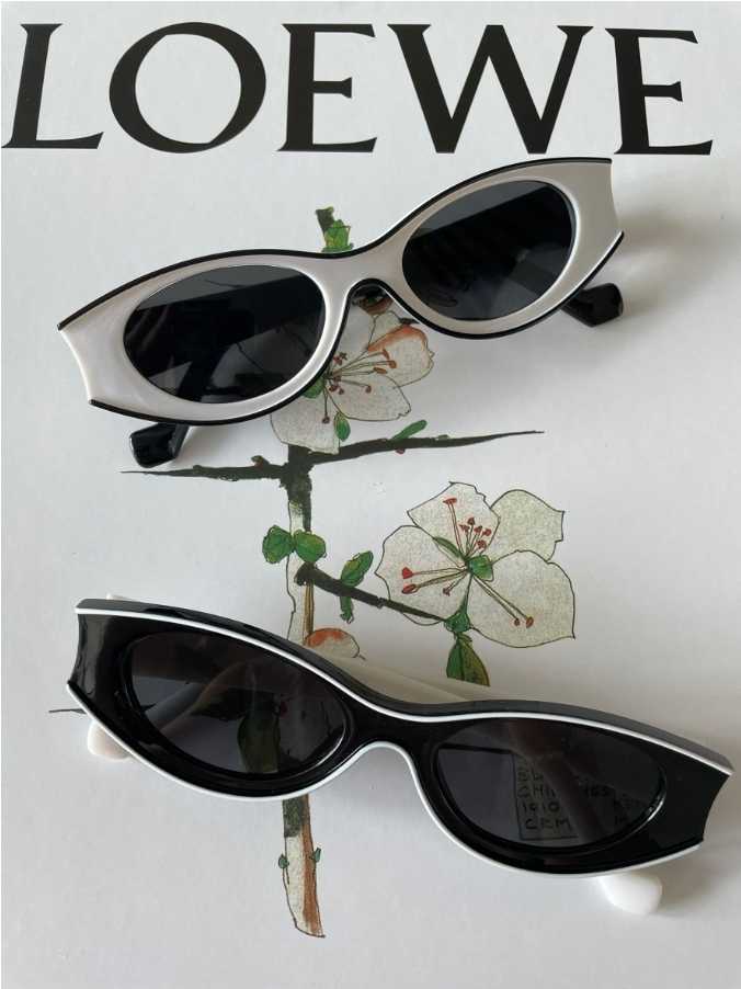 ( SALE ) LOEWE PAULA IBIZA ROUND-FRAME ACETATE SUNGLASSES