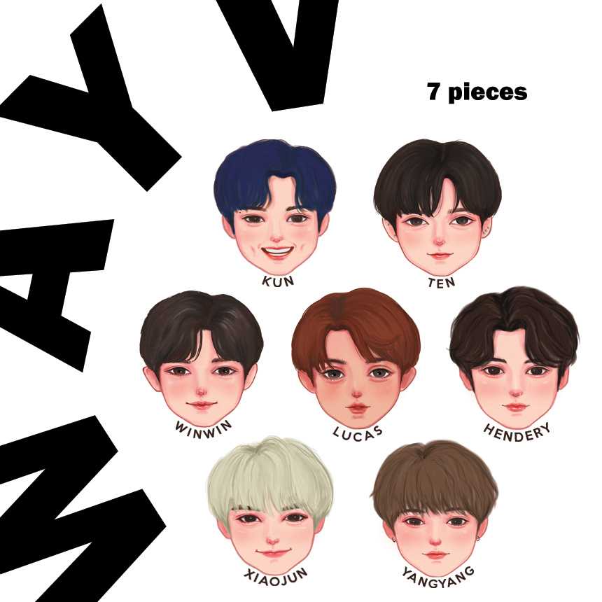 STICKER BH - WAYV SET