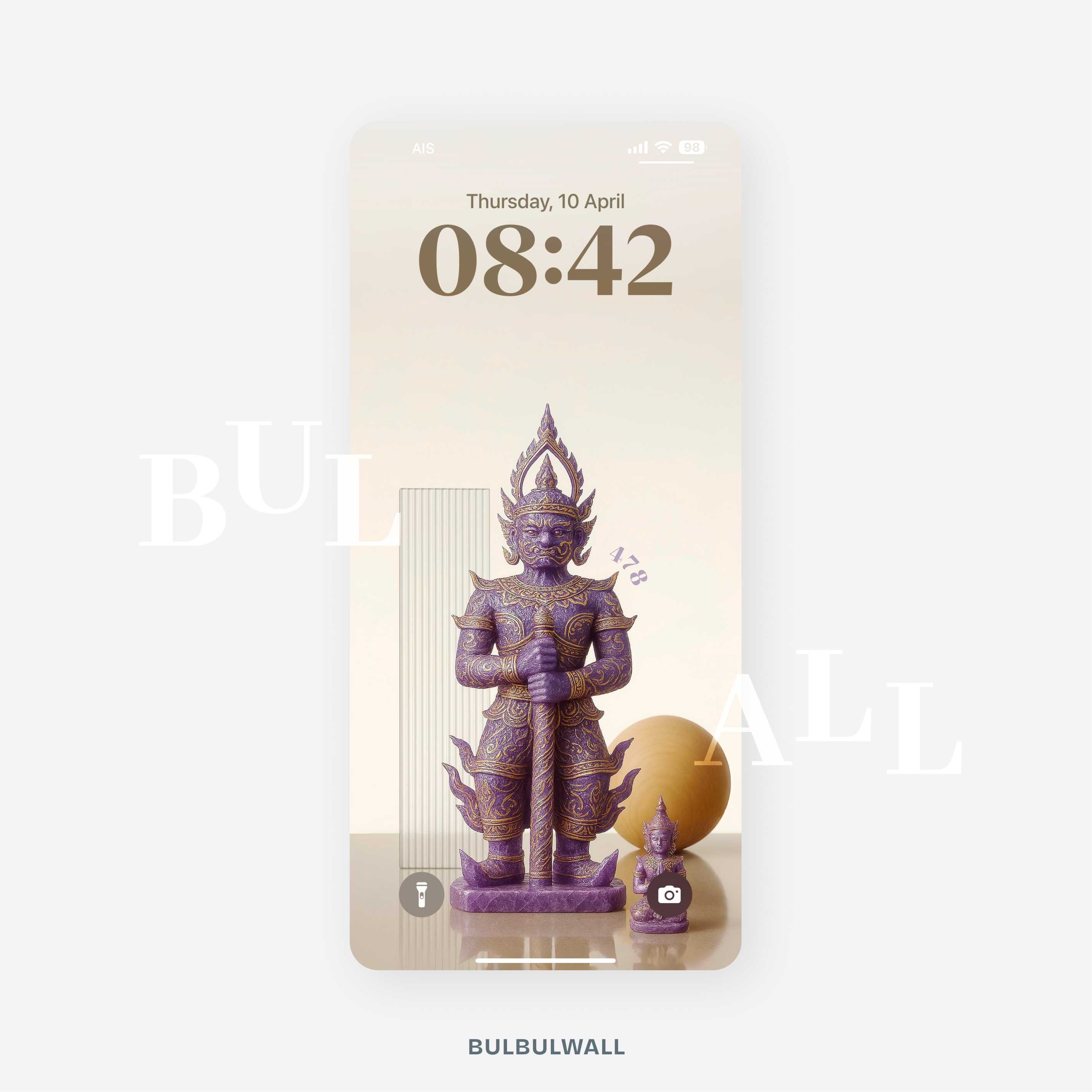 Vessavana วันเสาร์ Lokavith วอลเปเปอร์ท้าวเวสสุวรรณ วอลเปเปอร์มือถือสายมู เสริมดวงมงคล - bulbulwall