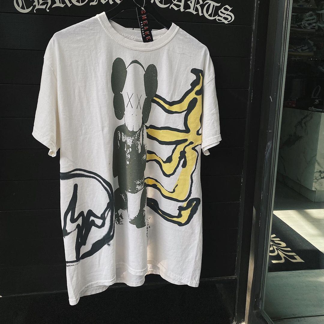 Travis Scott x Fragment Design x Kaws Tee