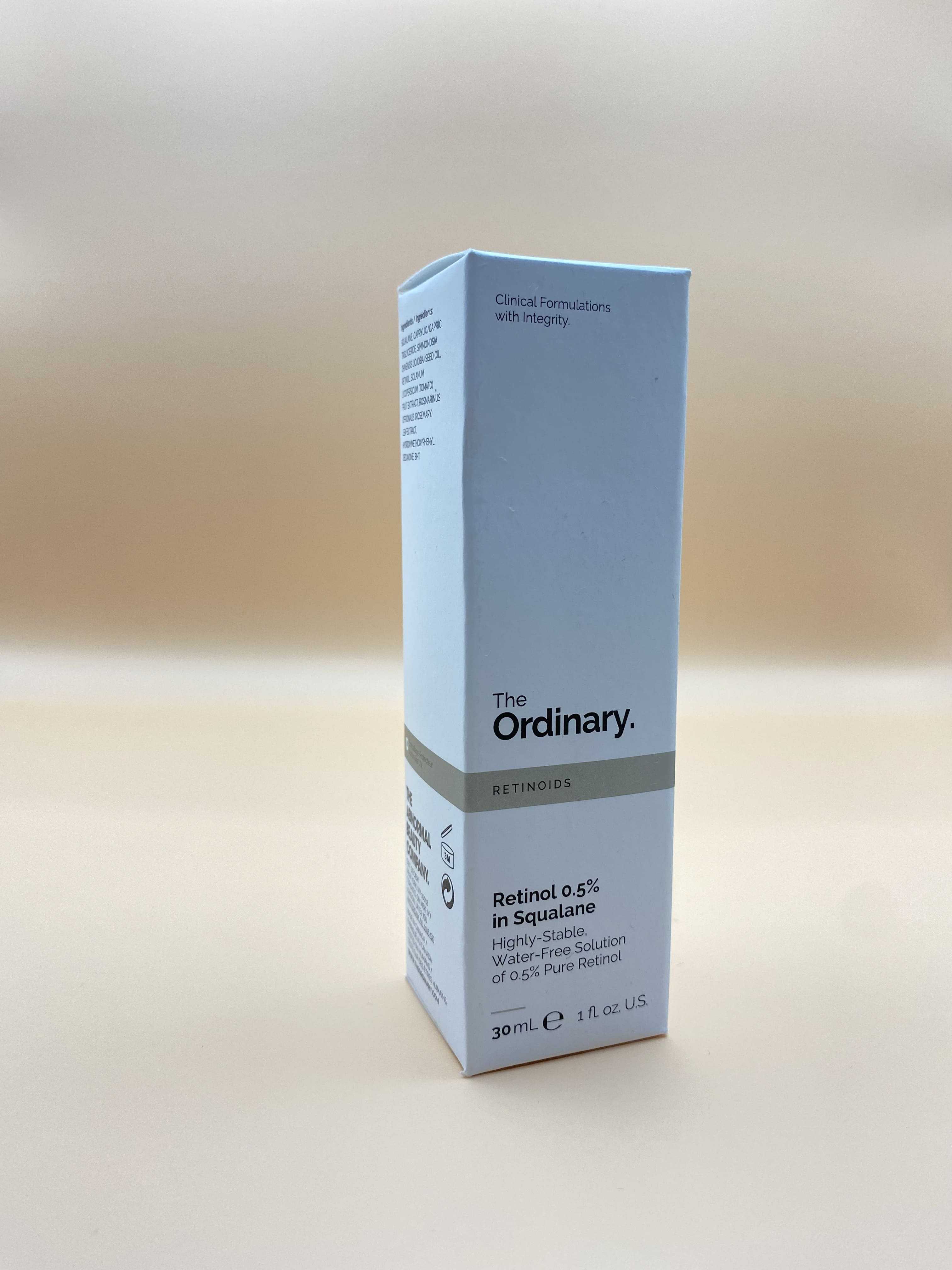 The Ordinary Retinol 0.5% in Squalane 30ml (แท้ 100% from Korea)
