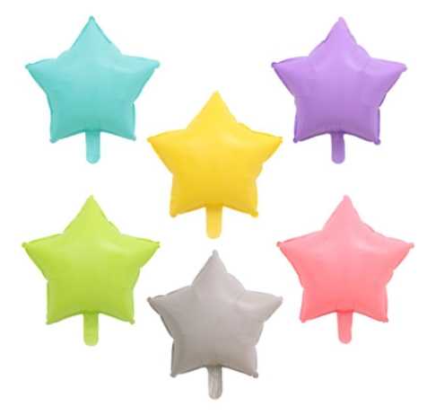 ลูกโป่งฟอยล์ดาว ขนาด18นิ้ว สีพาสเทลสุดน่ารัก สีสวยหวาน