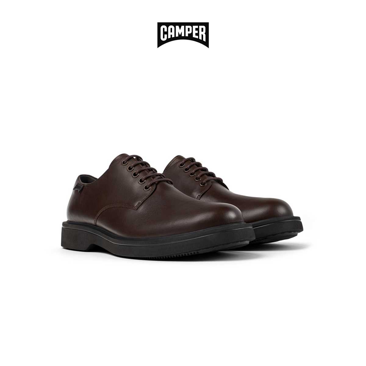 CAMPER รองเท้าทางการ ผู้ชาย รุ่น Norman สีน้ำตาล ( DRS -  K100998-002 )