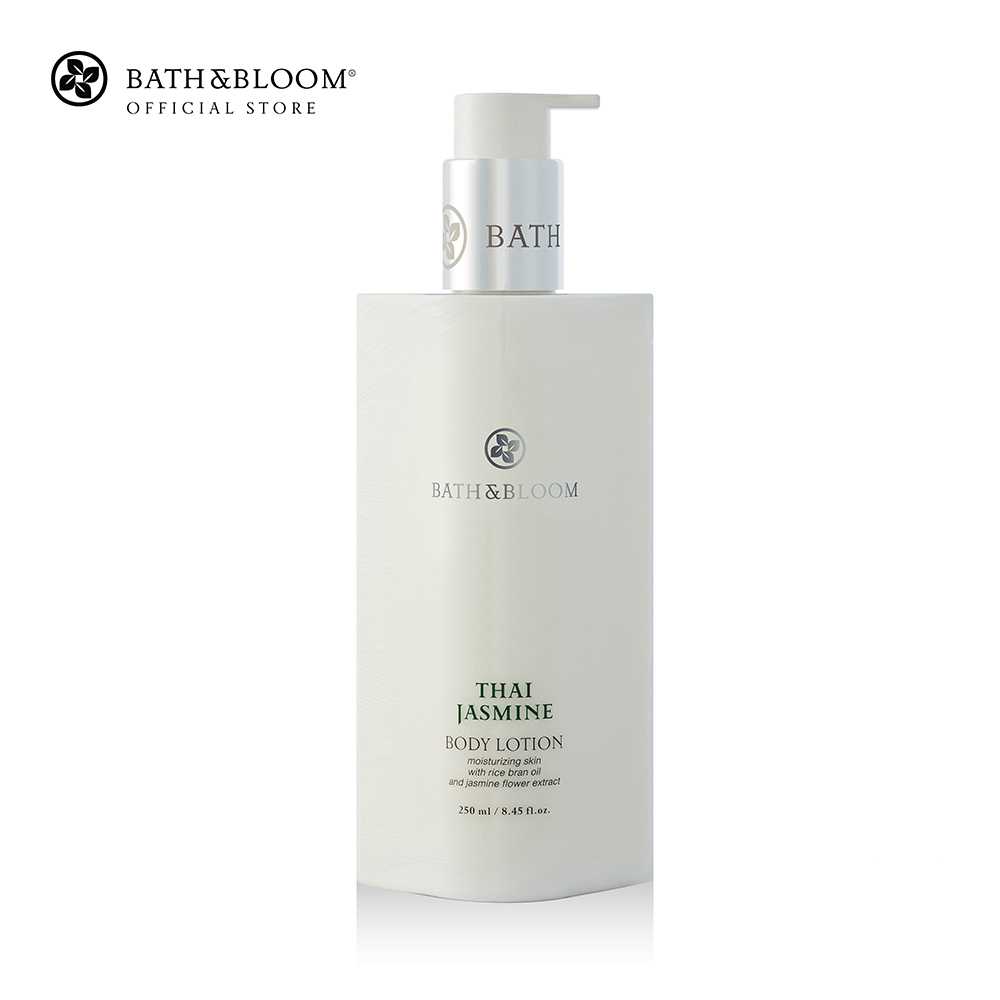 BATH & BLOOM Thai Jasmine Body Lotion โลชั่นบำรุงผิวกาย กลิ่นดอกมะลิไทย ช่วยลดเลือนริ้วรอย