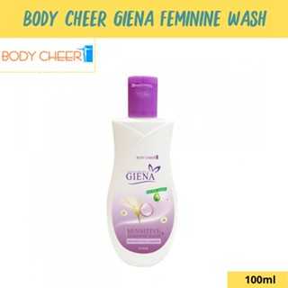 BODY CHEERS GIENA 100ML ผลิตภัณฑ์ทำความสะอาดจุดซ่อนเร้น จีน่า มีส่วนผสมของกรดแลคติก และSodiumLactate