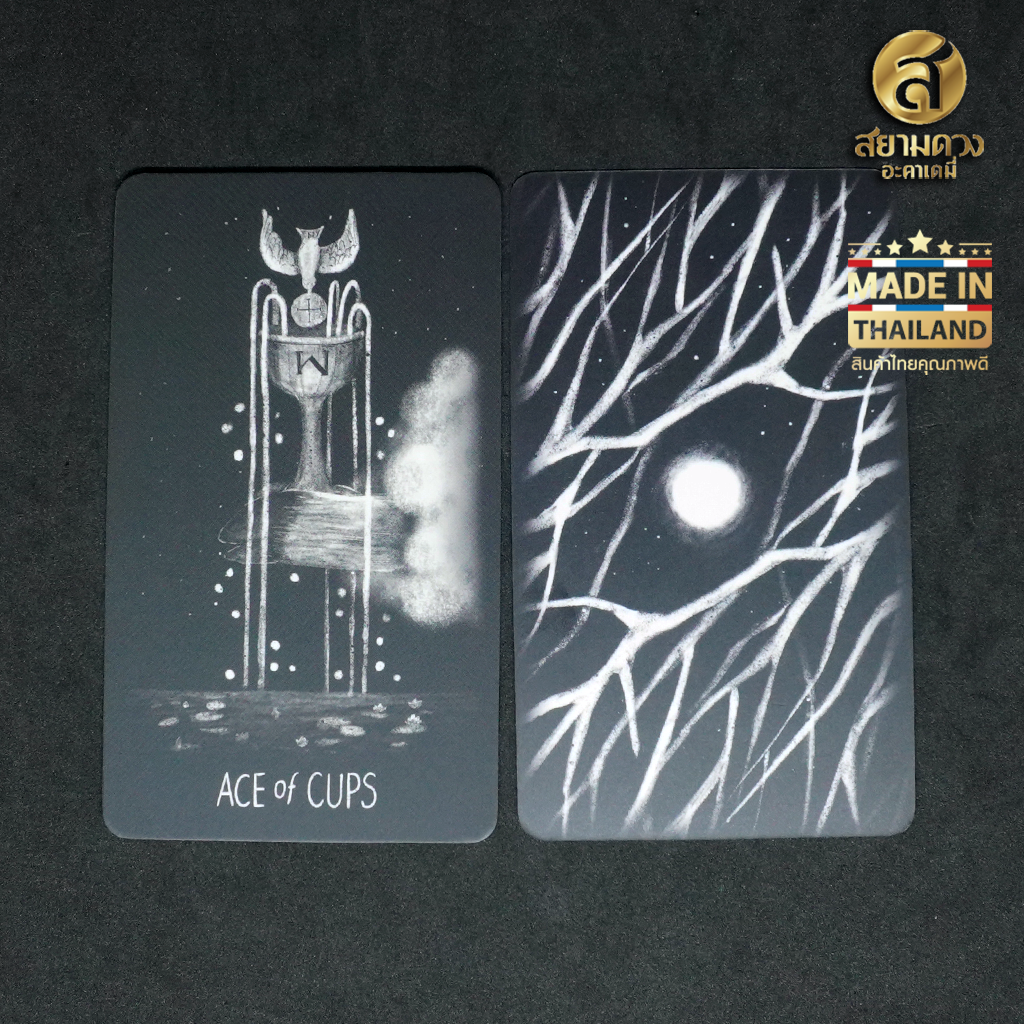 ไพ่ทาโรต์ ชุด “Super Moon Tarot” รุ่นนี้บรรจุในถุงใส่ไพ่ มาพร้อมใบรับรองไพ่แท้และคู่มือ