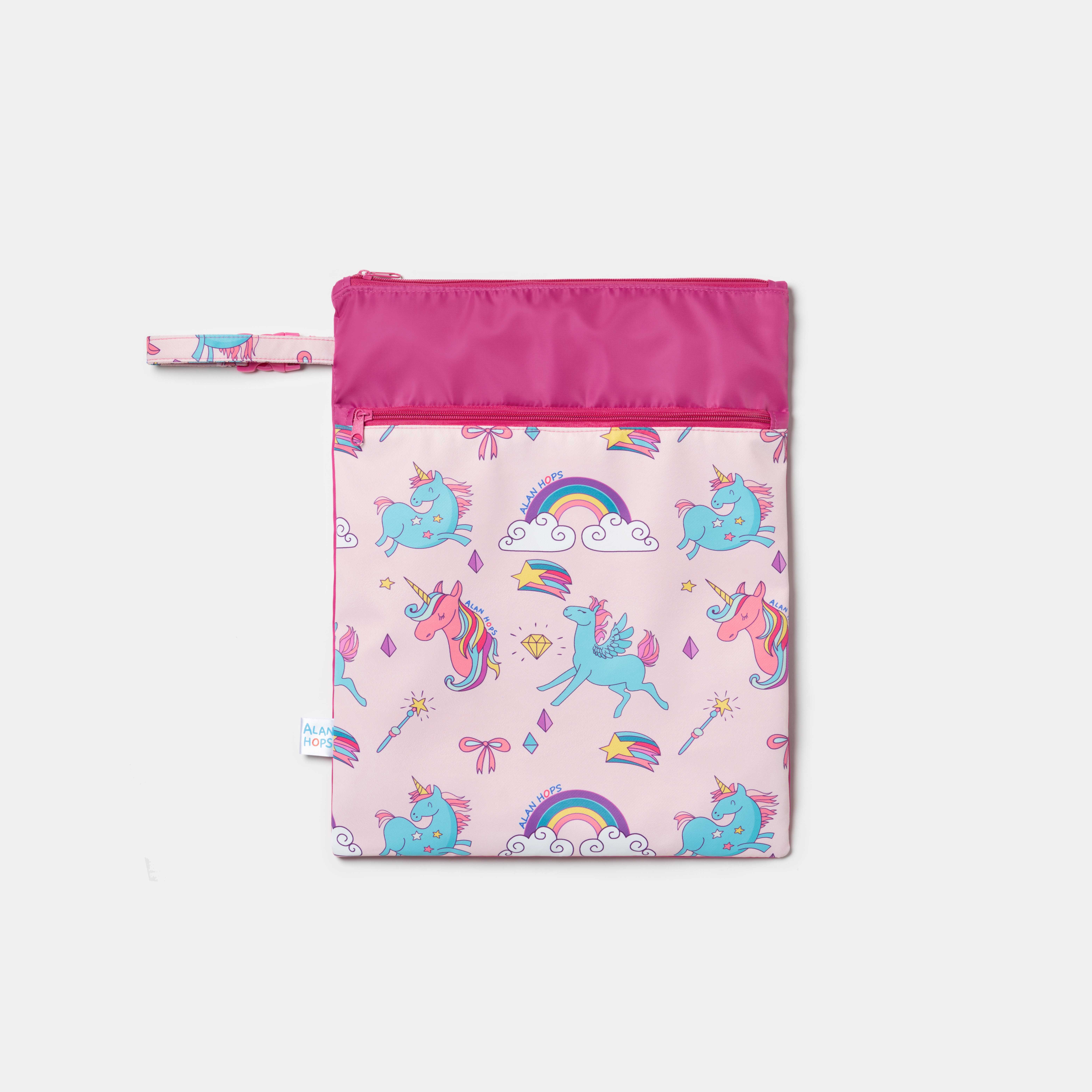 Wet/Dry Bag (Soft) - Pink Unicorn