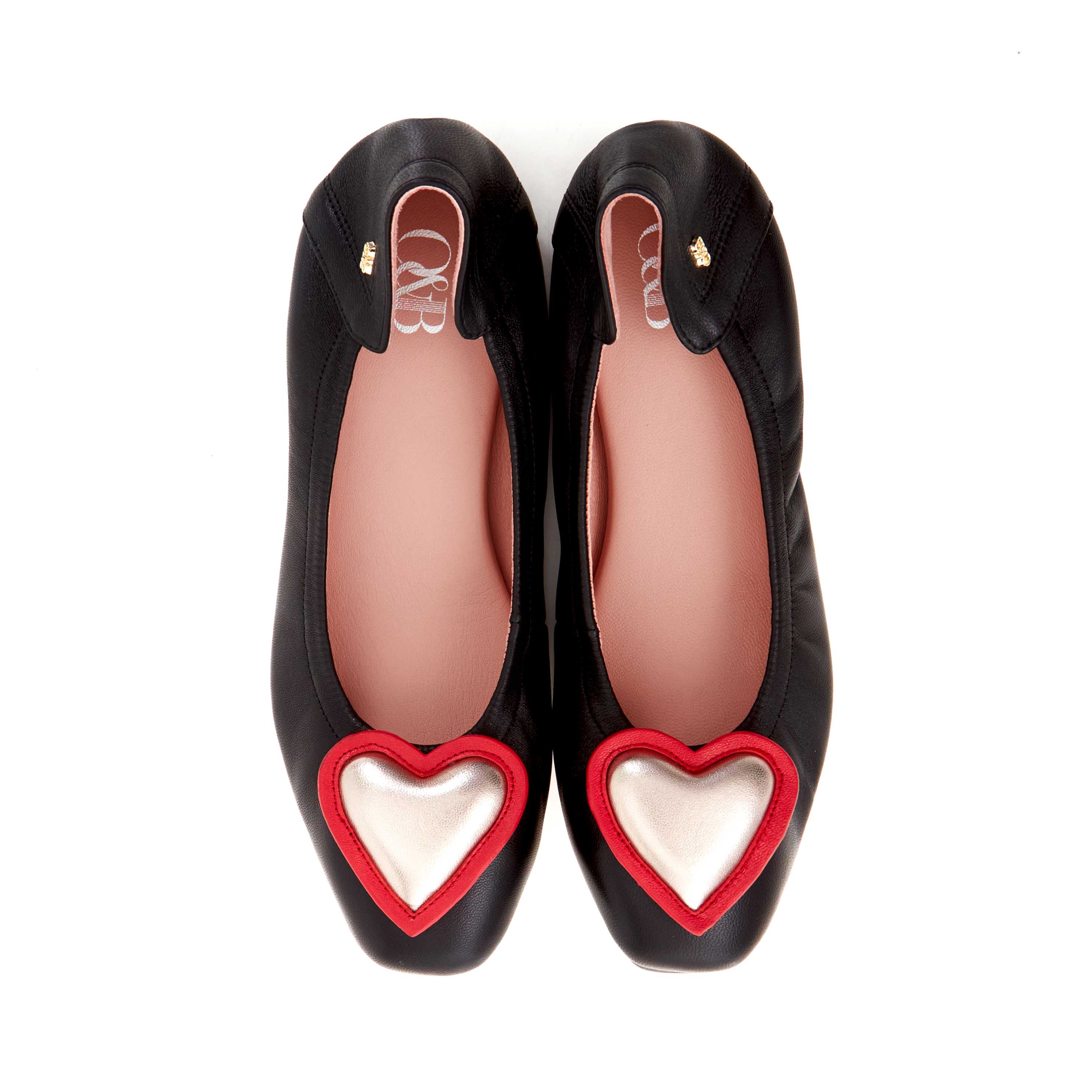 OandB Audrey Heartmelt in Daily Black