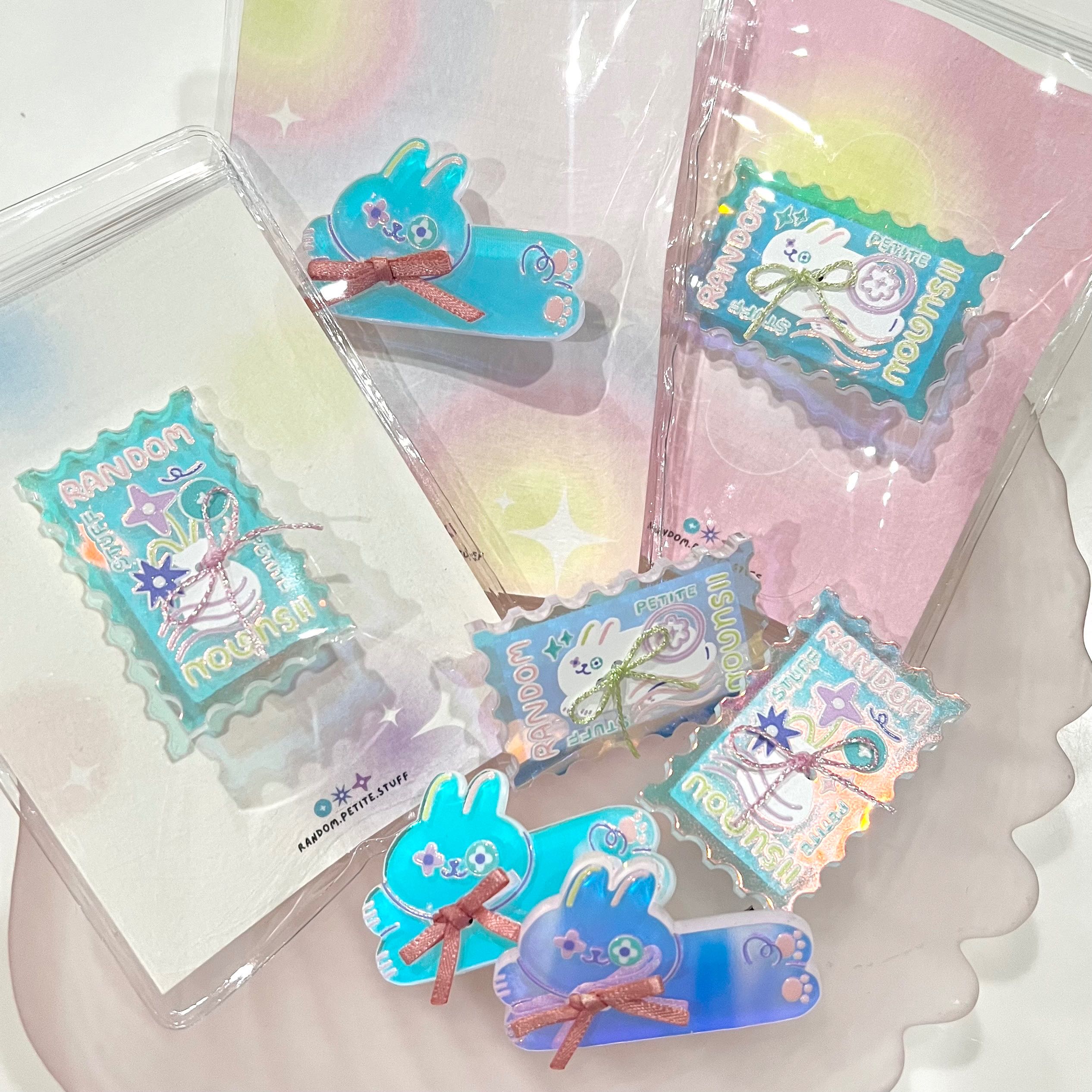 HOLOGRAM MINI HAIR CLIP