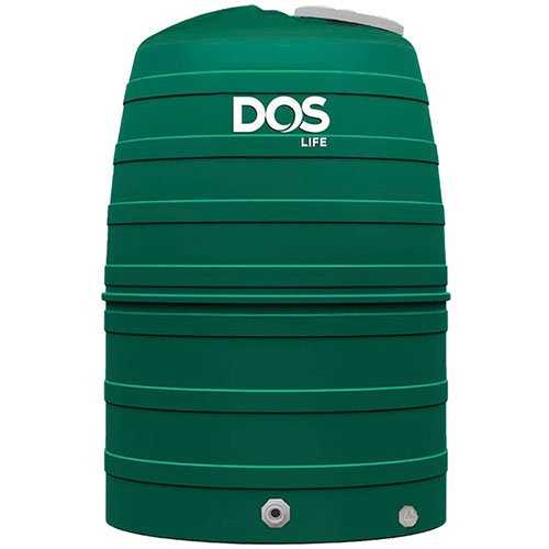 ถังเก็บน้ำบนดิน DOS GREENERY สีเขียว แท้งค์น้ำ water tank