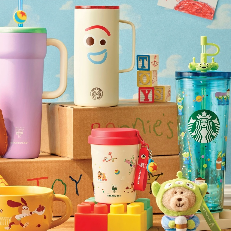 [พร้อมส่ง] 8ECEMBER - Starbucks x Toy Story 5 แก้วเก็บอุณหภูมิ แก้วสตาร์บัค ของสะสม นำเข้าจากเกาหลี