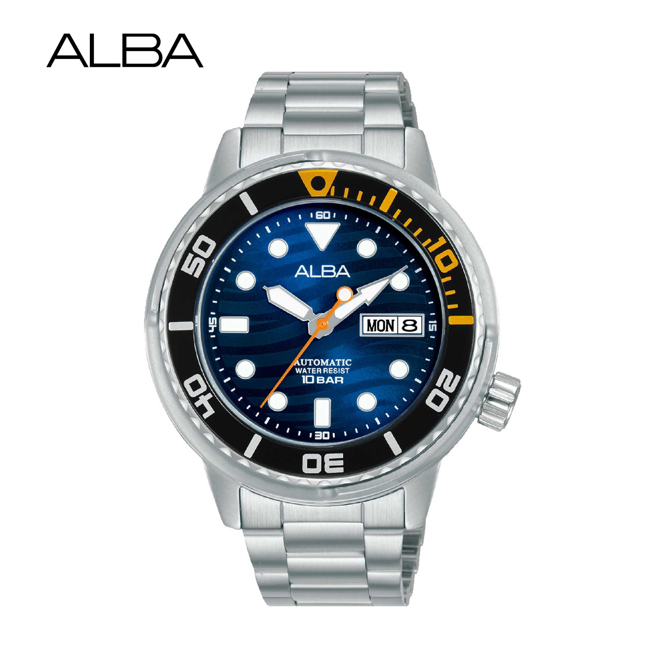 ALBA นาฬิกาข้อมือ Mini Tuna Automatic  รุ่น AL4341X ขนาด 43 mm.