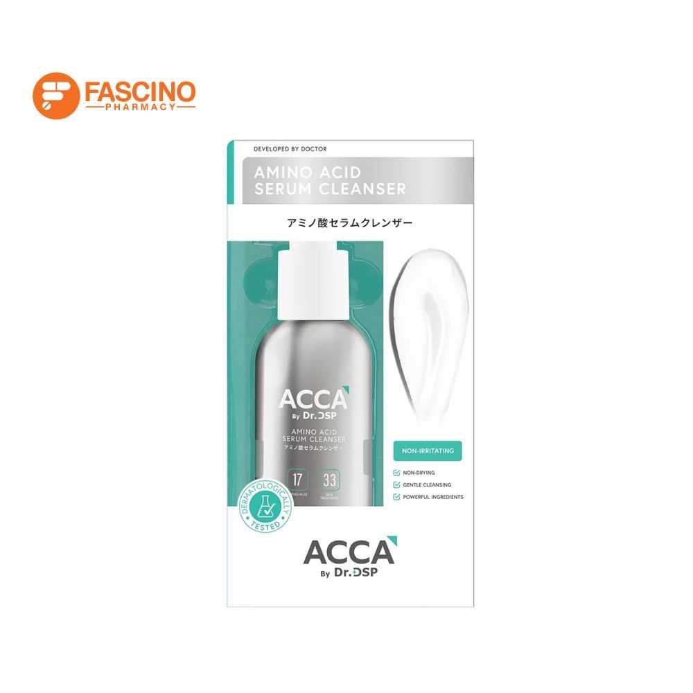 ACCA By Dr.DSP Amino Acid Serum Cleanser คลีนเซอร์สำหรับผู้ที่มีปัญหาสิวและผิวแพ้ง่าย (200ml.)