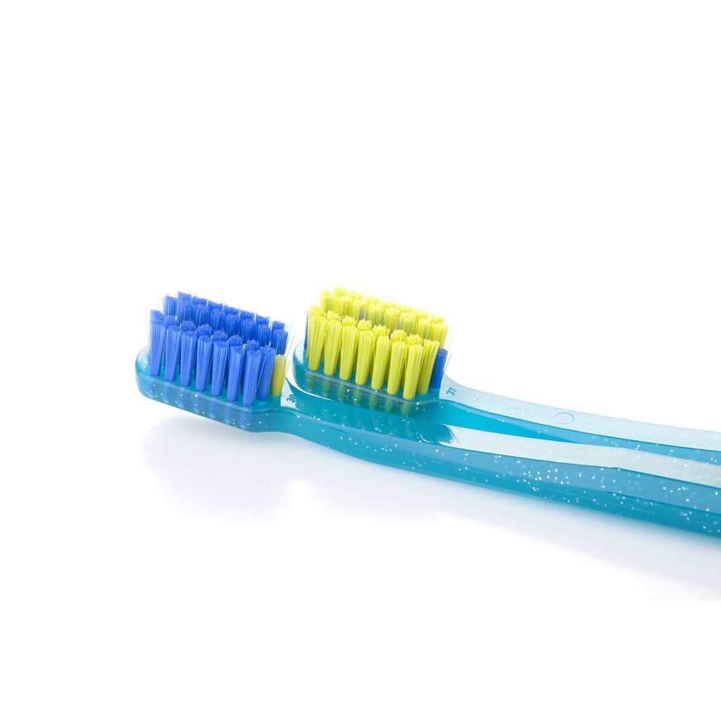 แปรงสีฟันสำหรับคนจัดฟัน CURAPROX ORTHO ด้ามสีฟ้าอ่อน