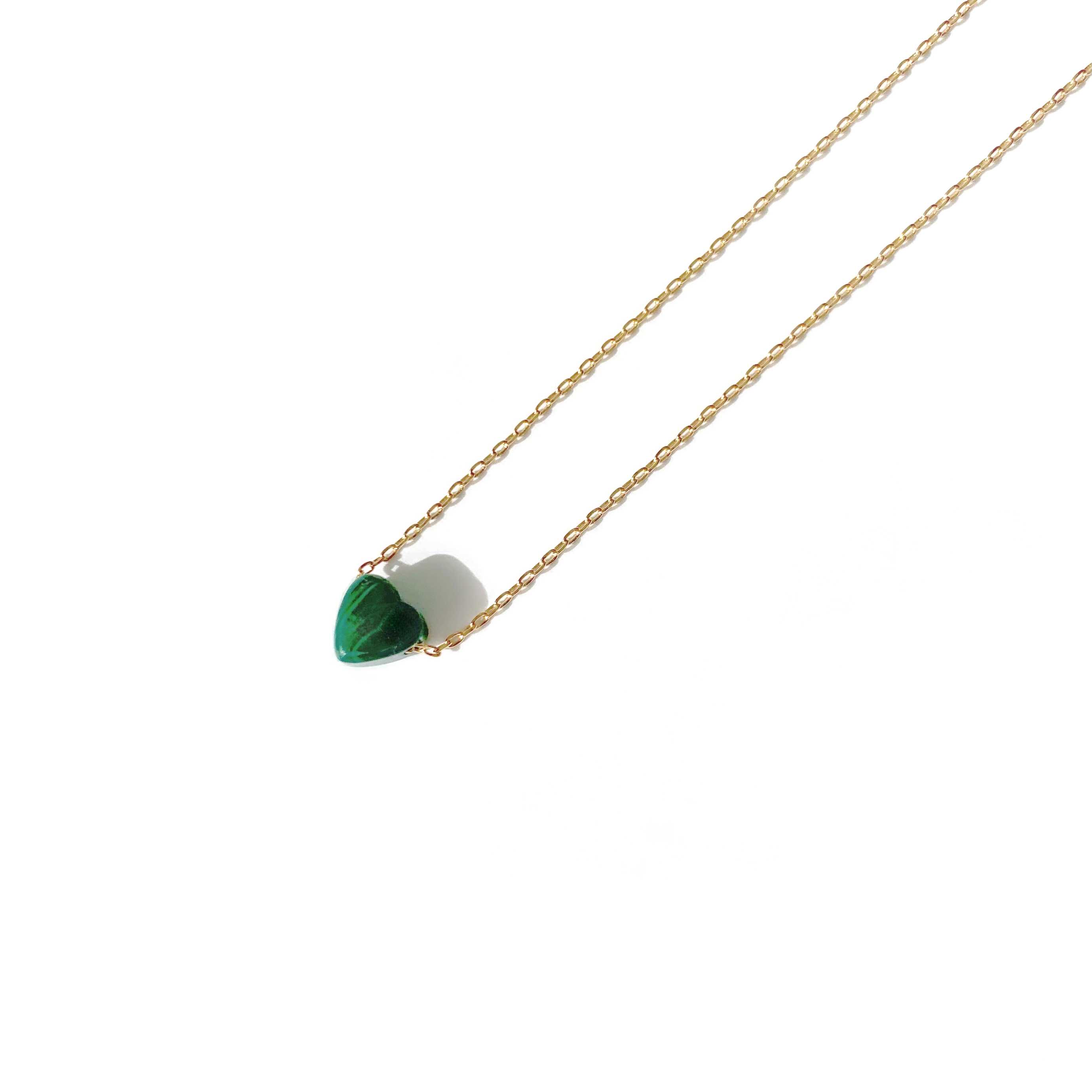 BABY HEART NL (malachite)