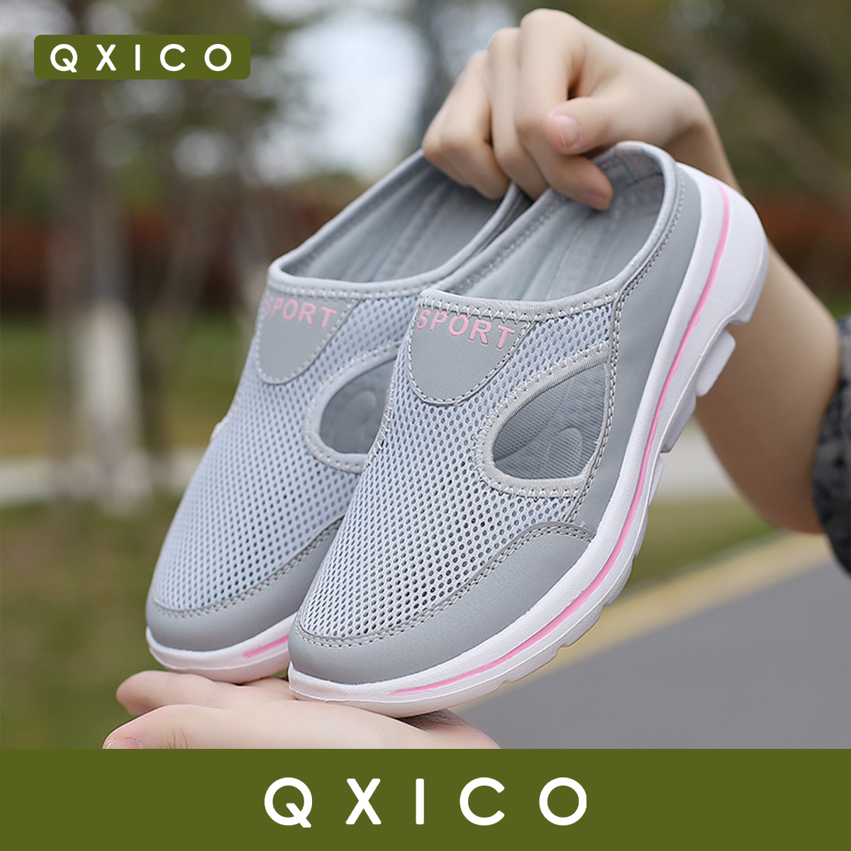Qxico รุ่น QZ192 รองเท้าเปิดส้น น้ำหนักเบามา ใส่สบายเท้าสุด