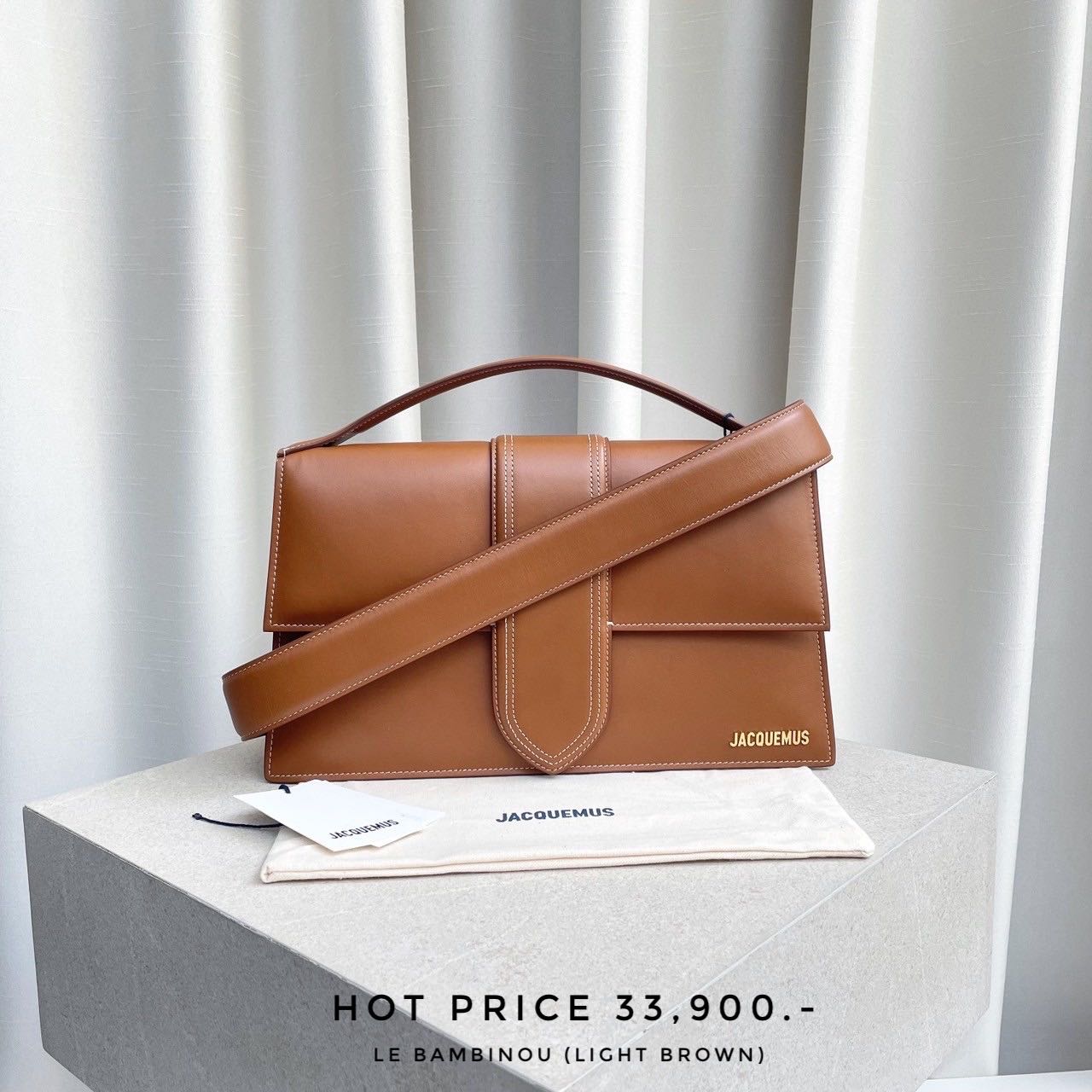 Jacquemus Le bambinou - Light Brown 