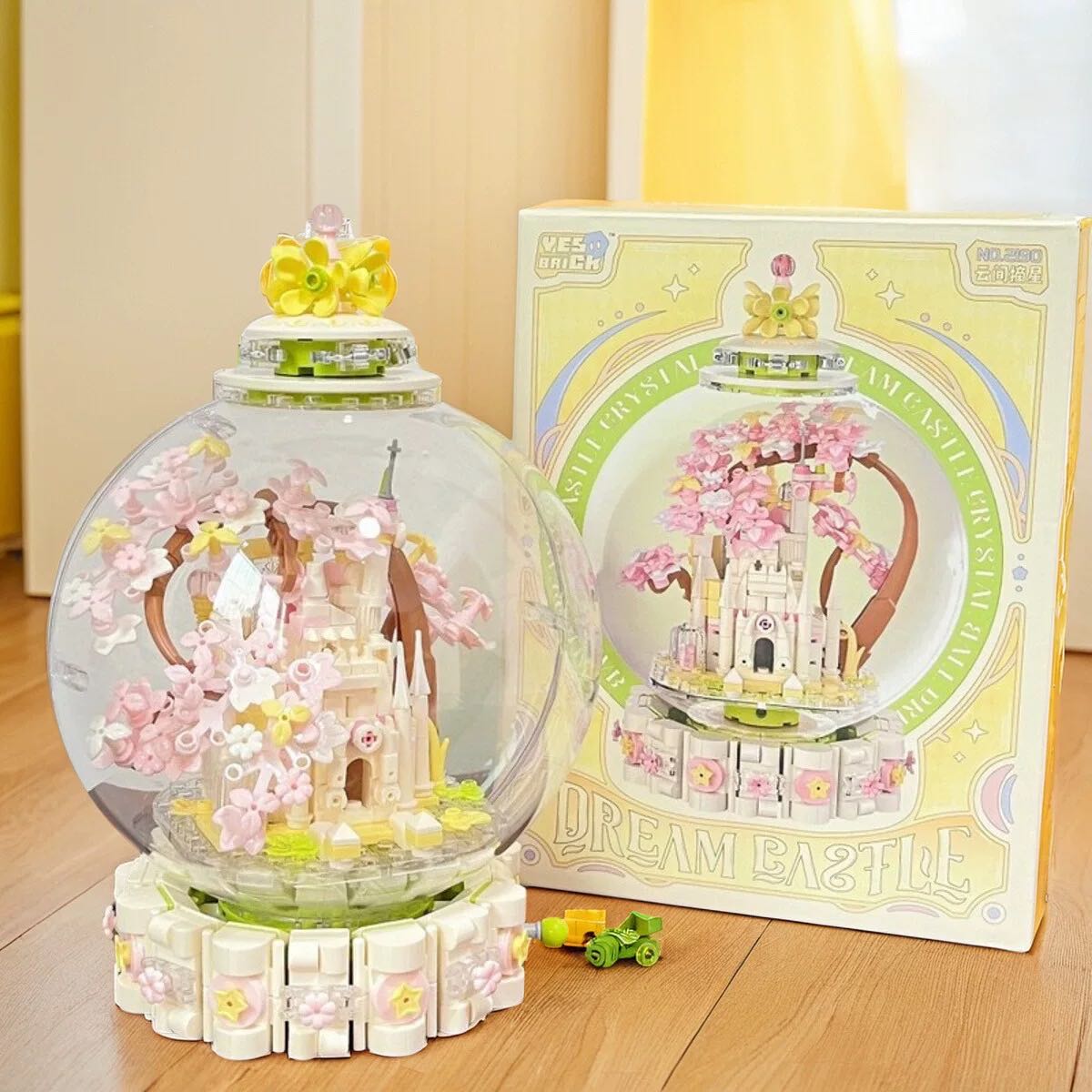 #พร้อมส่ง Little Castle ปราสาทซากุระพร้อมโดมครอบ 🌸✨