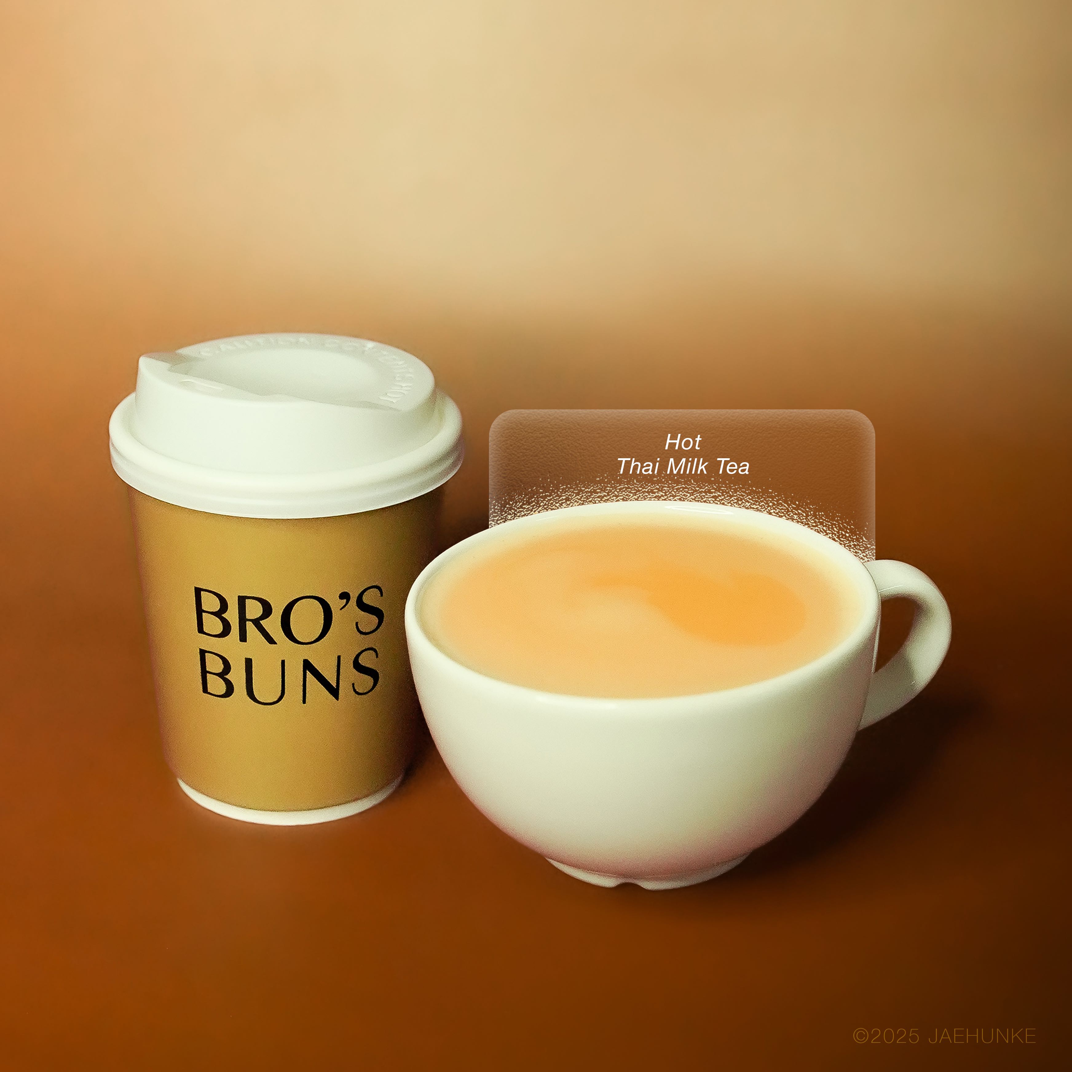 Hot Thai Milk Tea