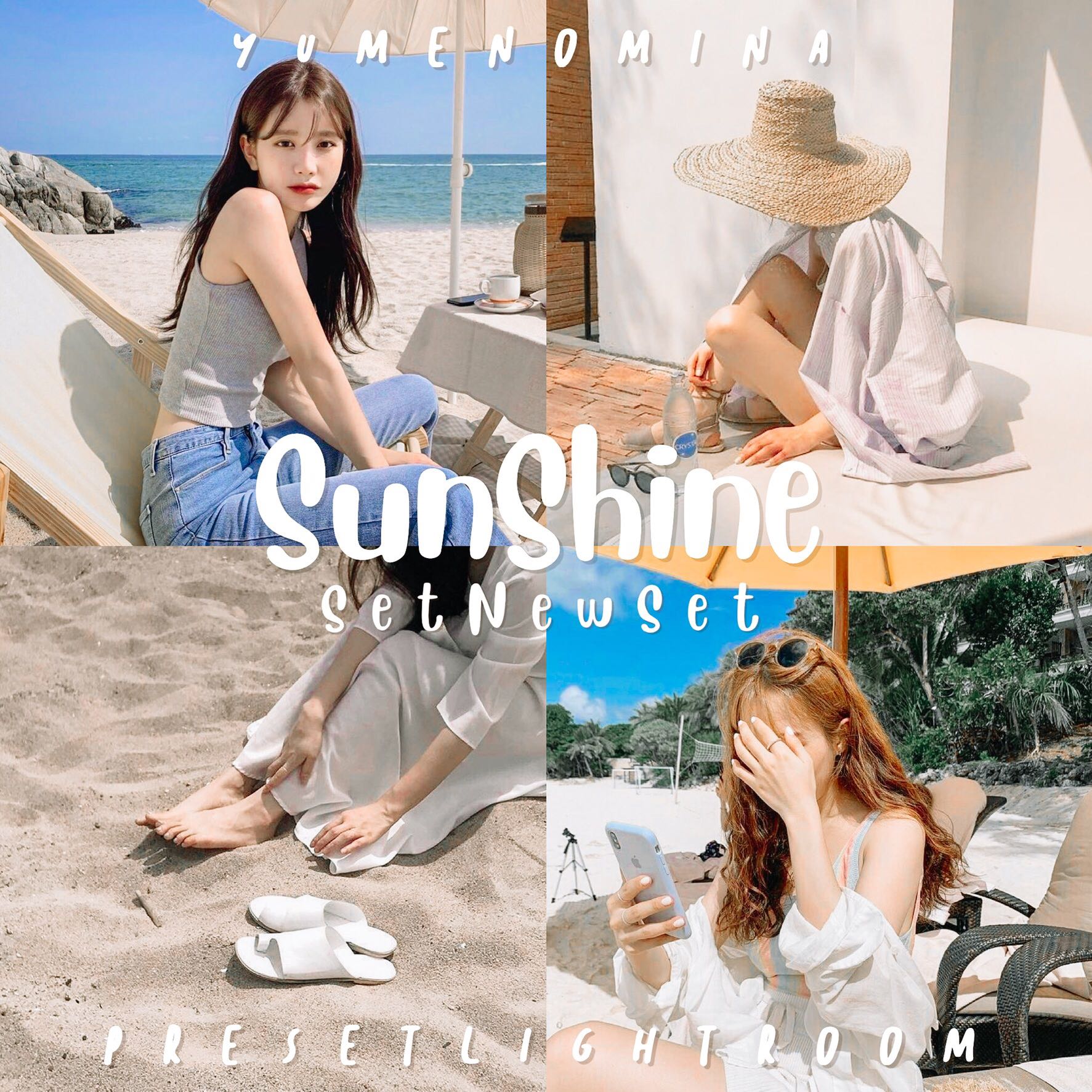 SUNSHINE — ꒰Set NewSetสั่งซื้อแยก꒱ PRESET LIGHTROOM