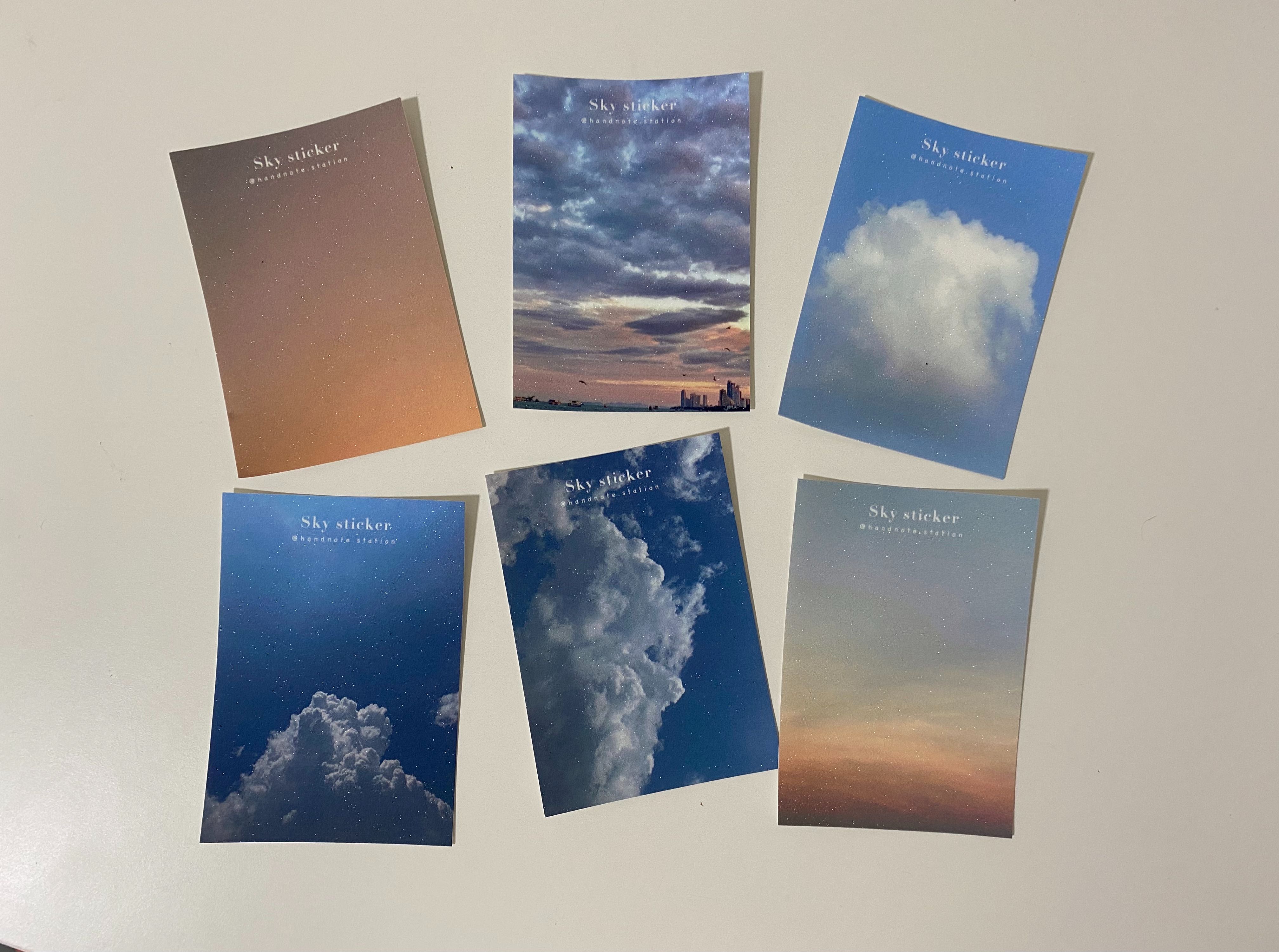Sky palette sticker 