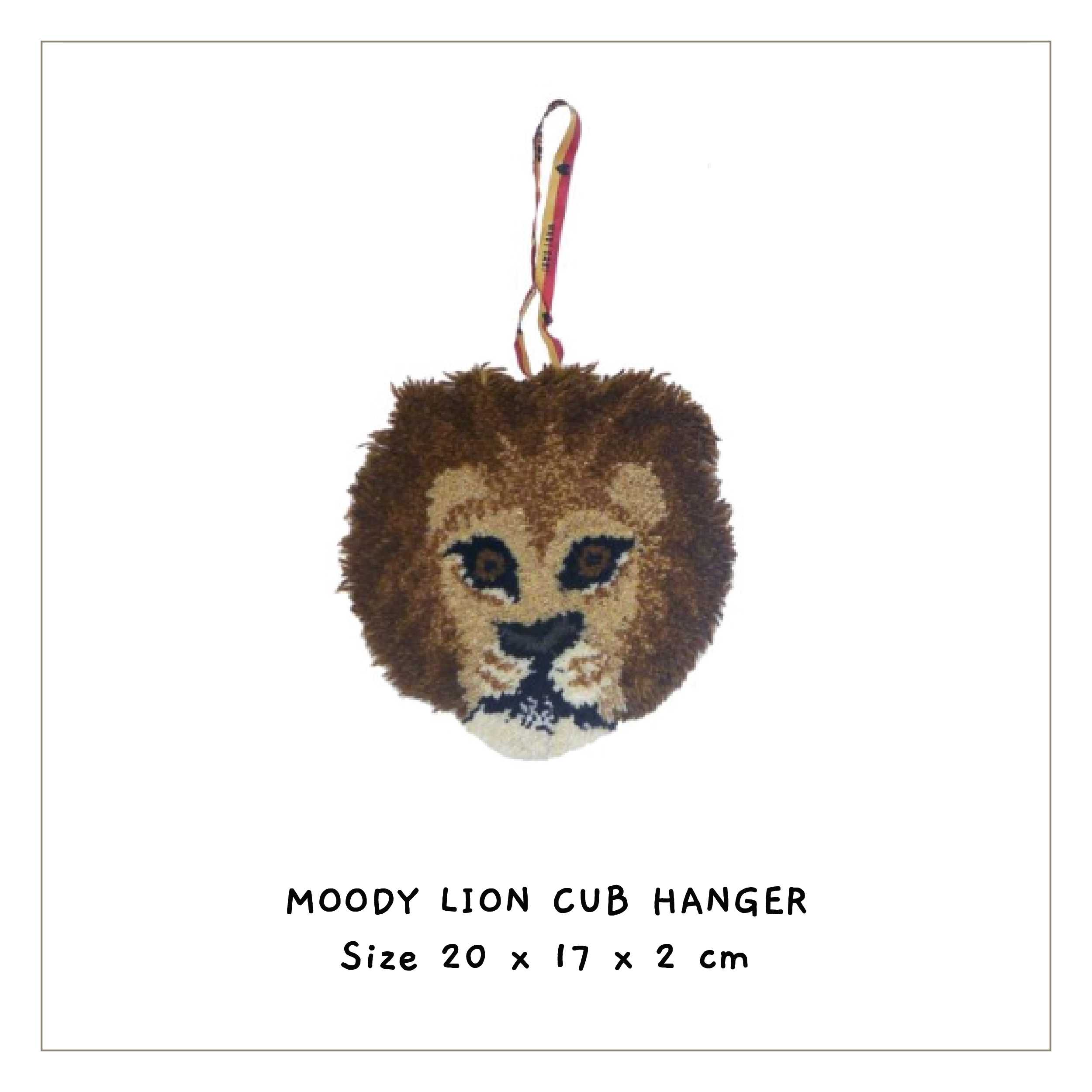 Moody Lion Gift Hanger