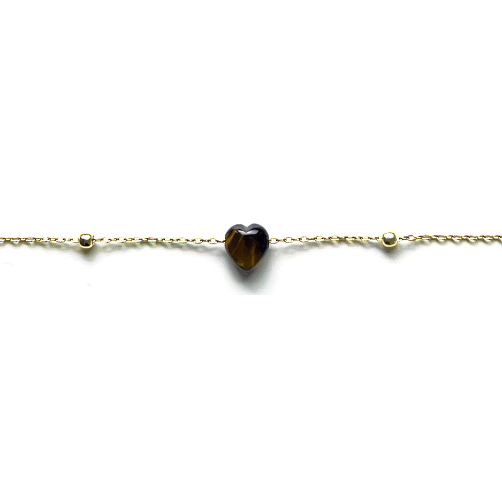 BABY HEART BL (tiger's eye )