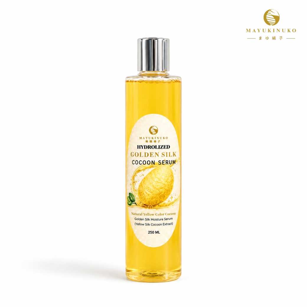 HYDROLYZED GOLDEN SILK COCOON SERUM (250 ml.)