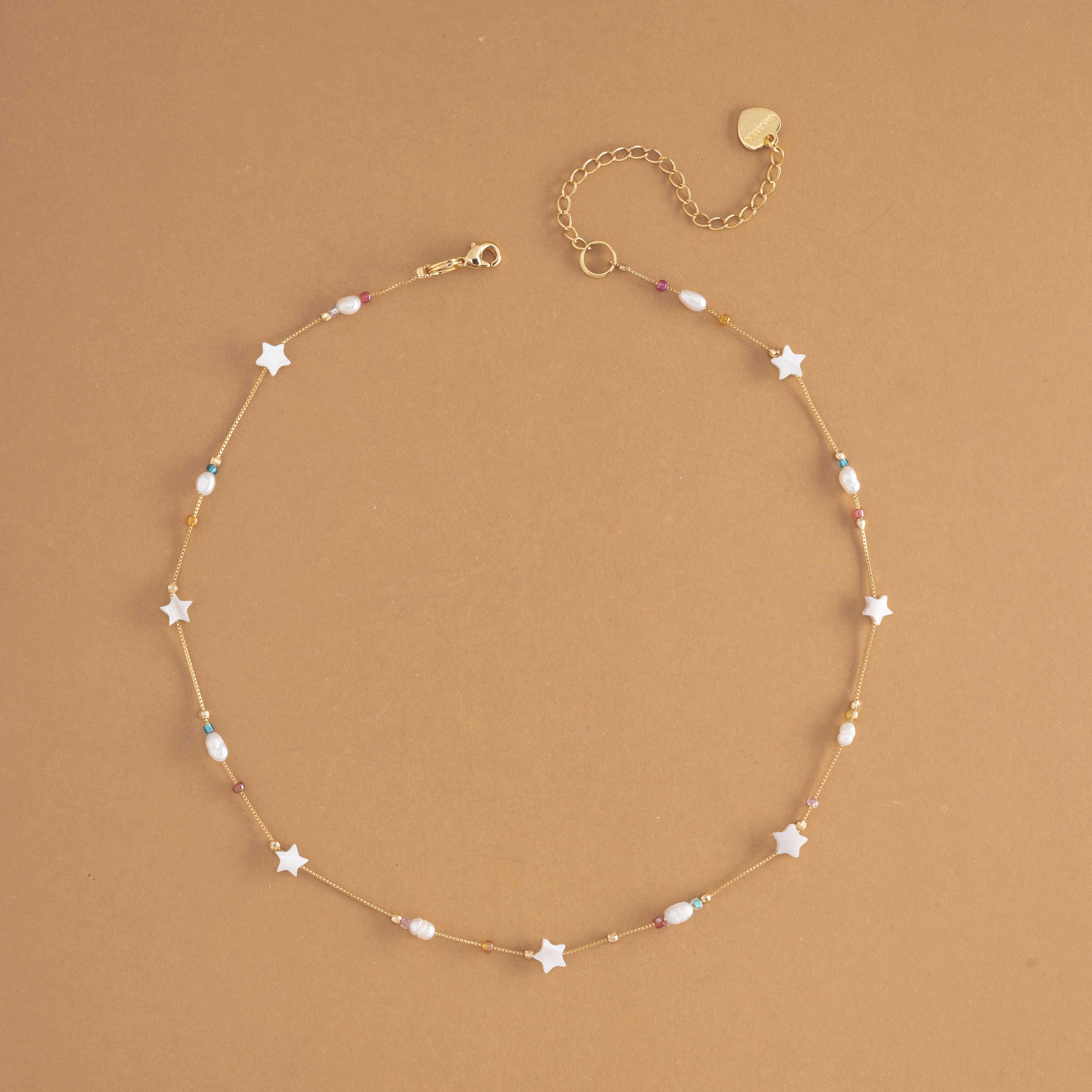 HAPPY STAR-TIN NECKLACE